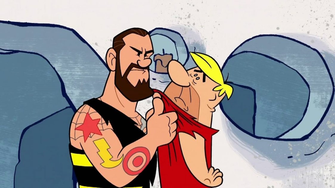 Backdrop de Los Picapiedra &amp; WWE: SmackDown en la Edad de Piedra
