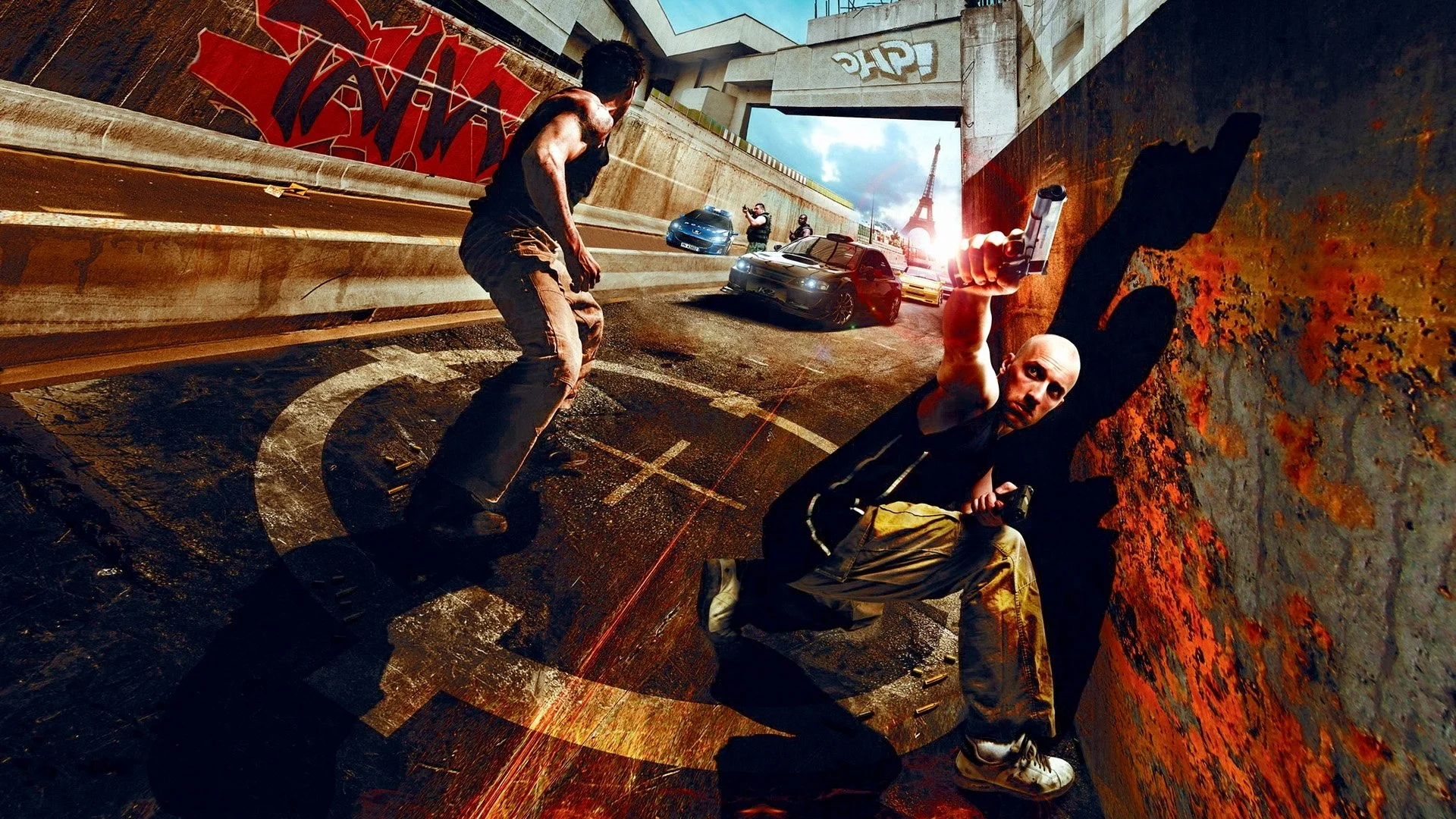 Backdrop de Distrito 13