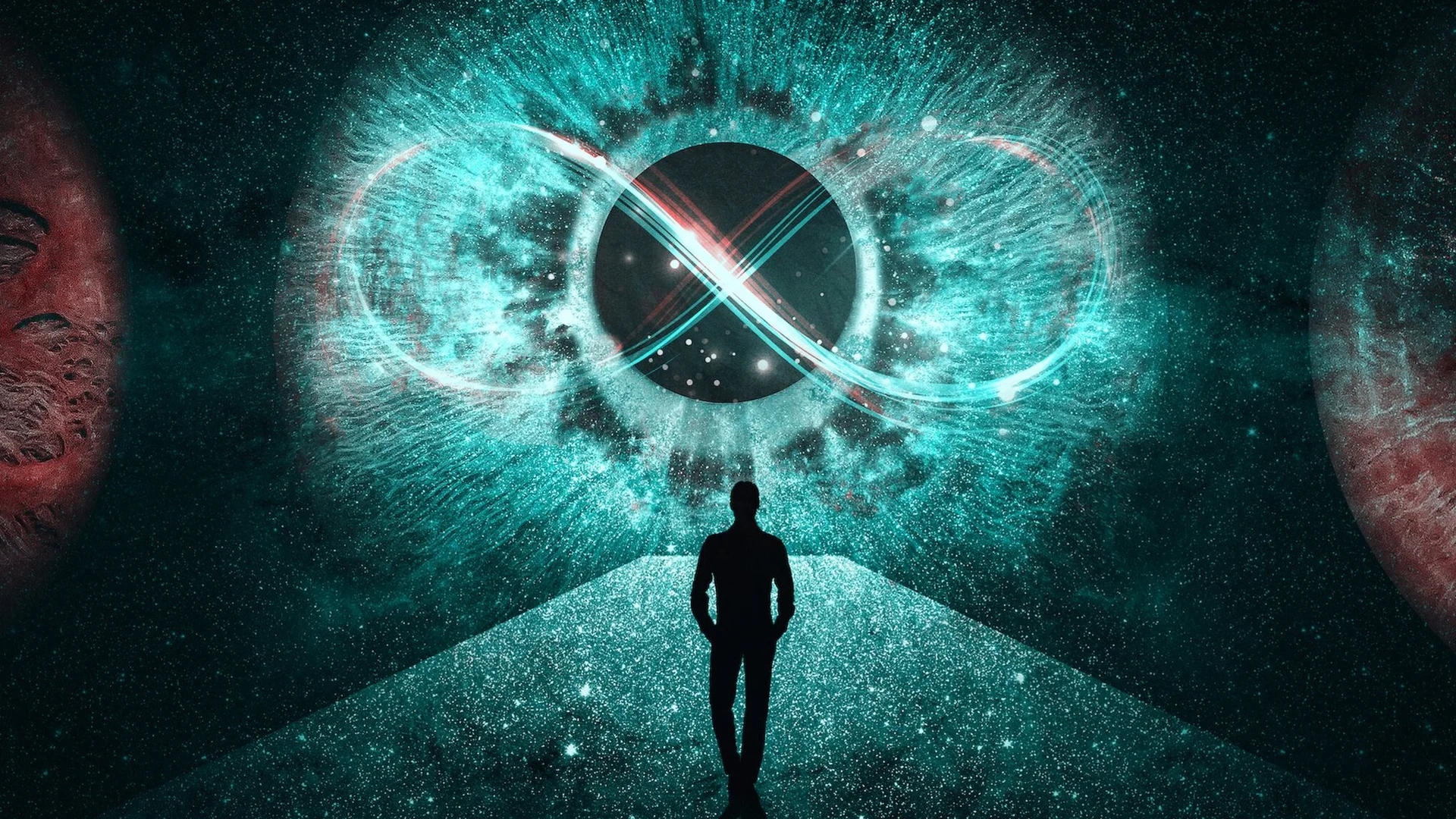 Backdrop de Un viaje al infinito