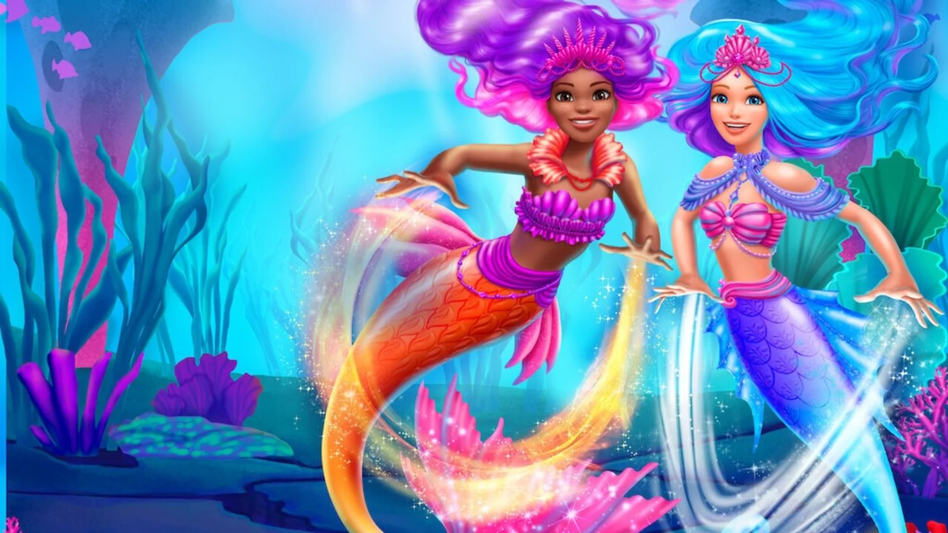 Backdrop de Barbie: Poder de Sirena