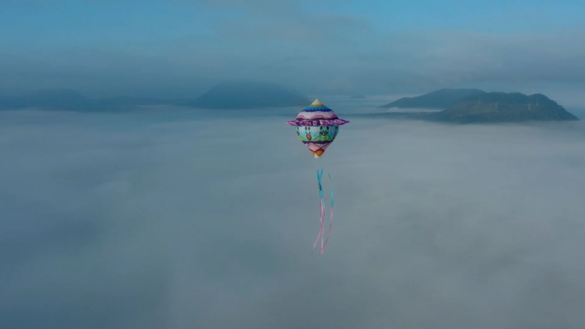 Backdrop de Fuego en el Cielo