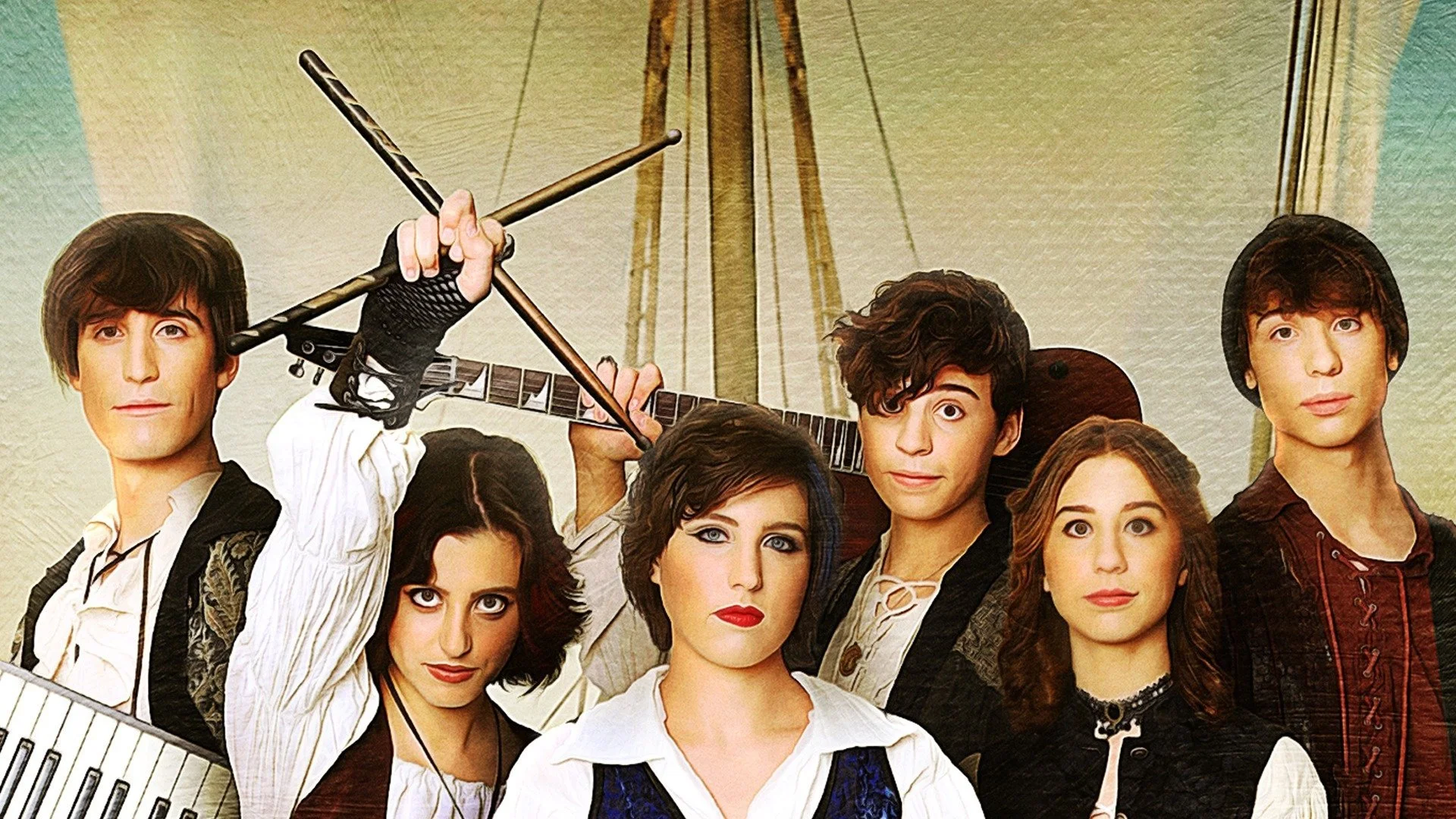 Backdrop de Piratas del tiempo