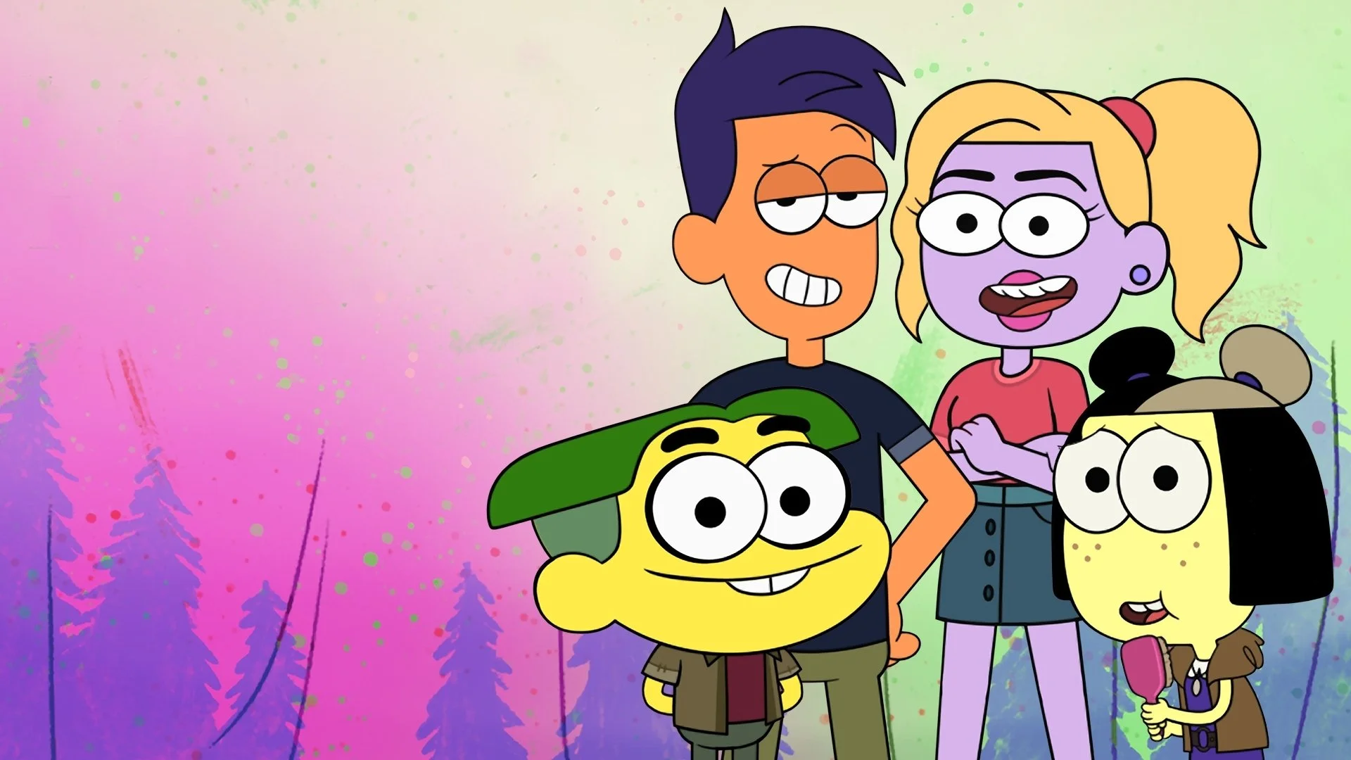 Backdrop de ZOMBI-Thon with Big City Greens