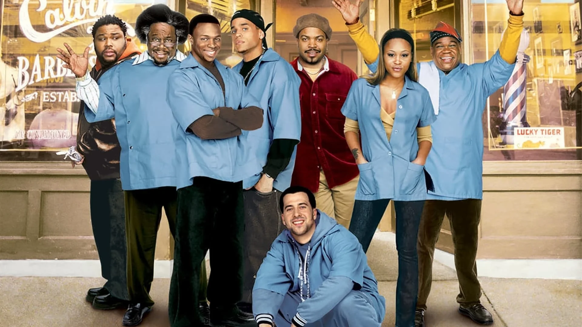 Backdrop de La barbería