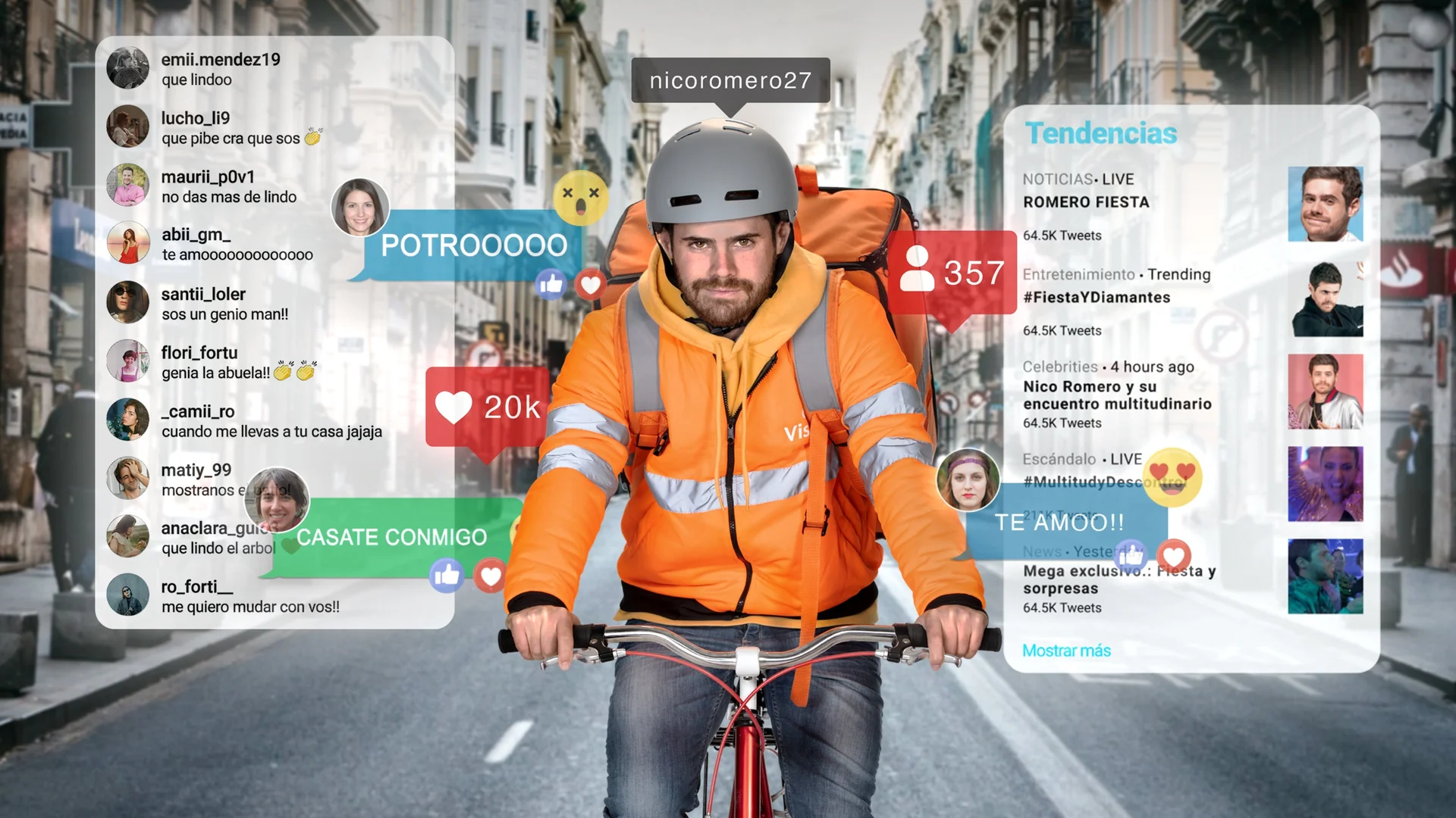 Backdrop de Ustedes deciden