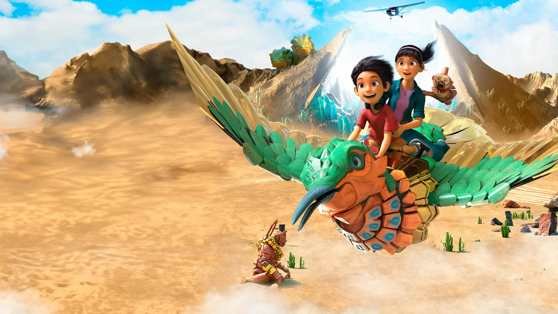 Backdrop de Una aventura gigante