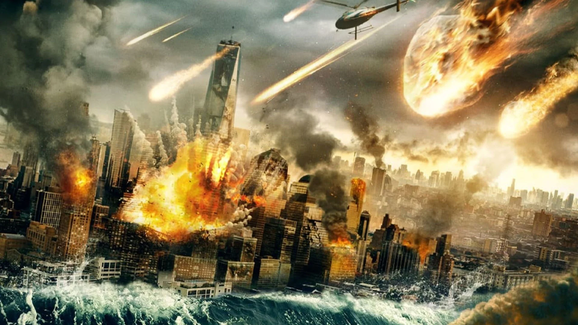 Backdrop de Meteorito: Primer Impacto