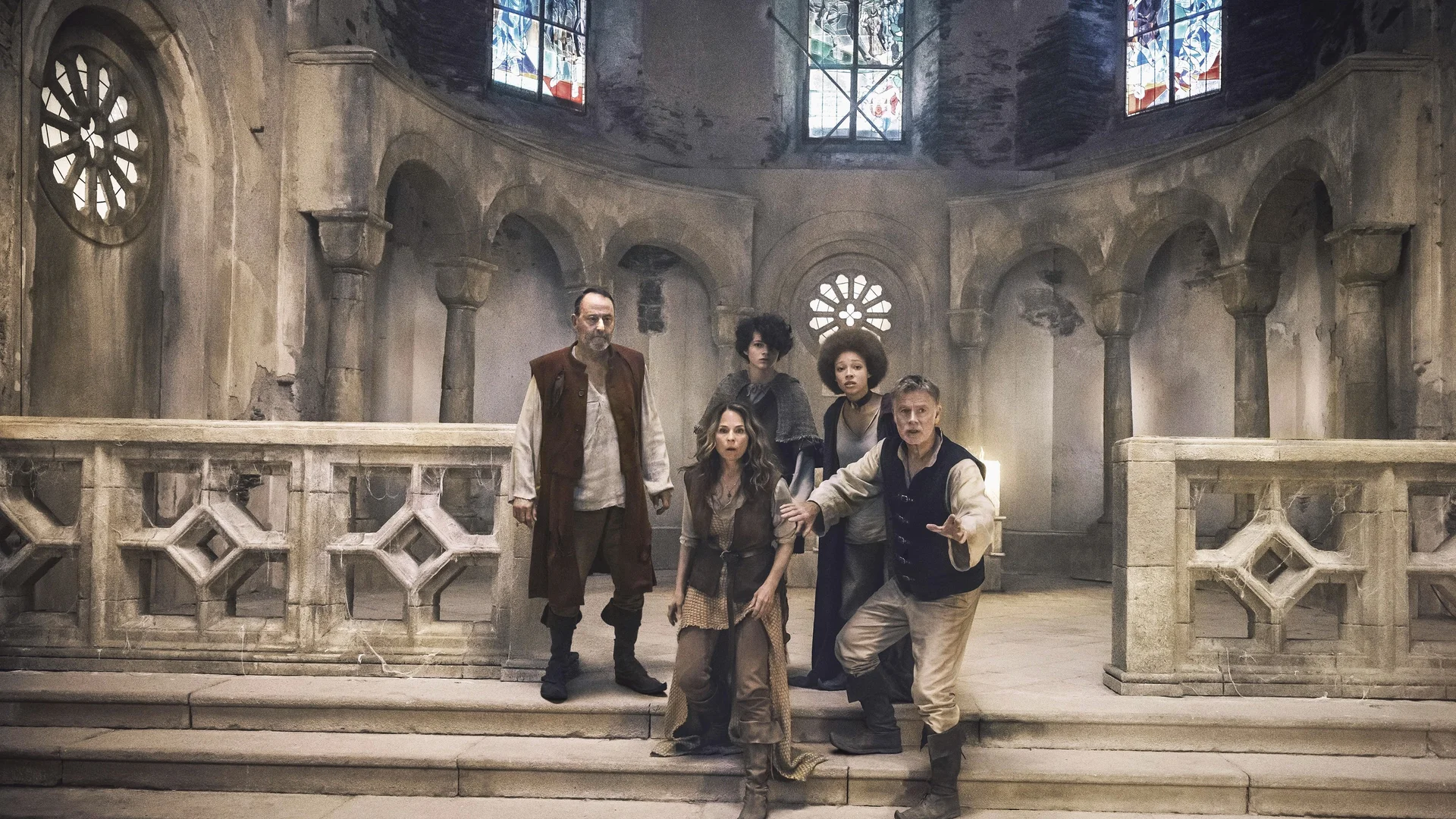 Backdrop de Los hombres lobo