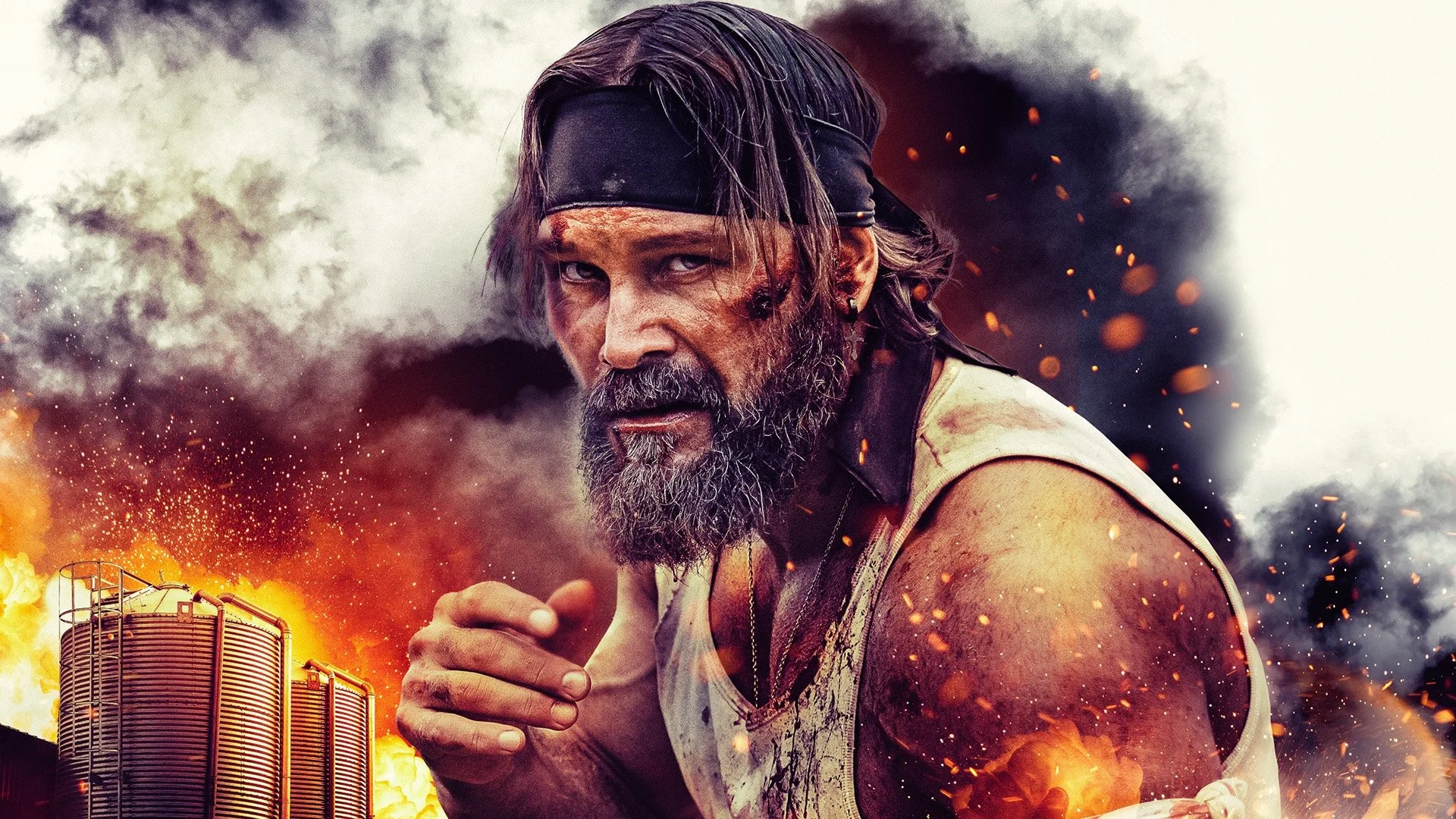 Backdrop de El asedio