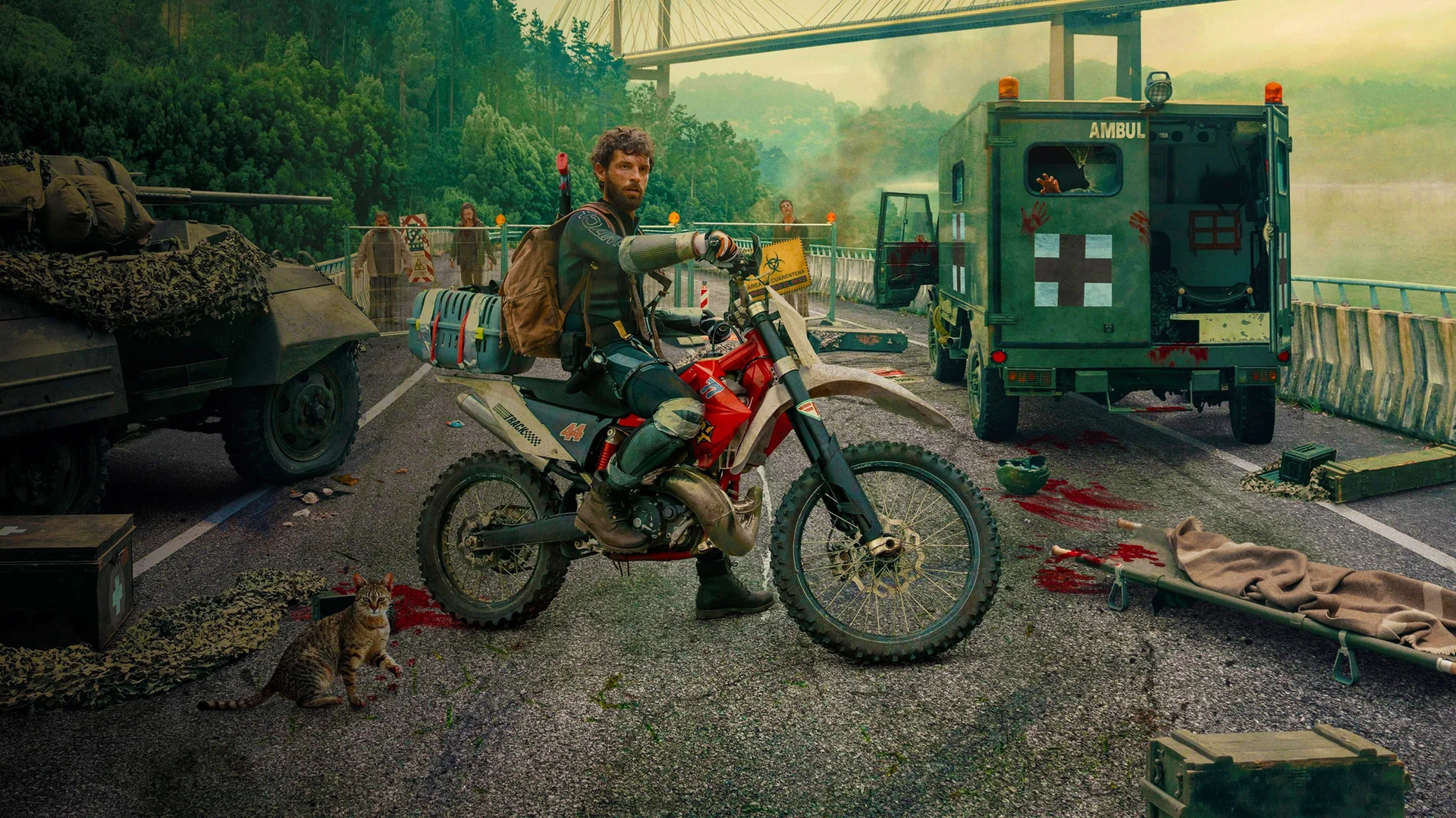 Backdrop de Apocalipsis Z: el principio del fin