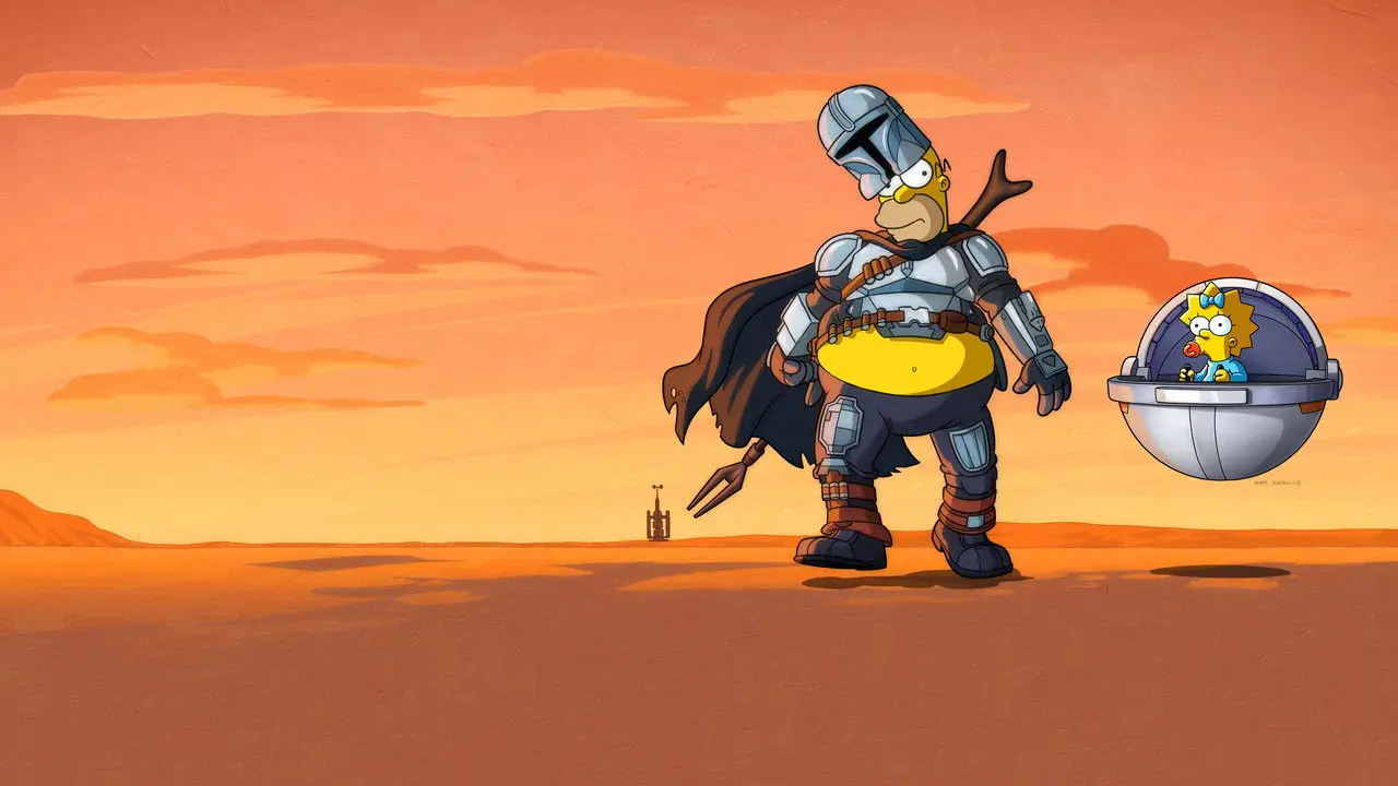 Maggie Simpson en «Rogue (no del todo) One»