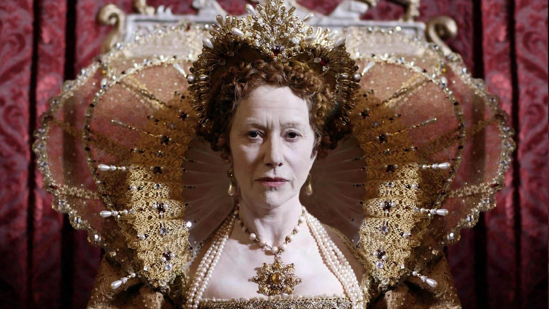 Backdrop de Helen Mirren, une actrice royale