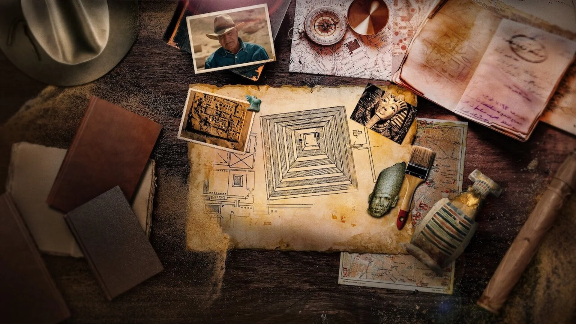 Backdrop de Lo desconocido: La pirámide perdida