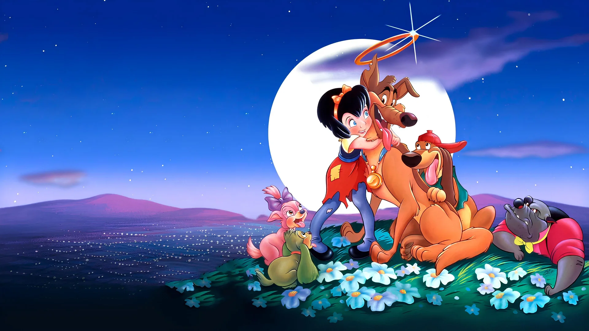 Backdrop de Todos los Perros van al Cielo