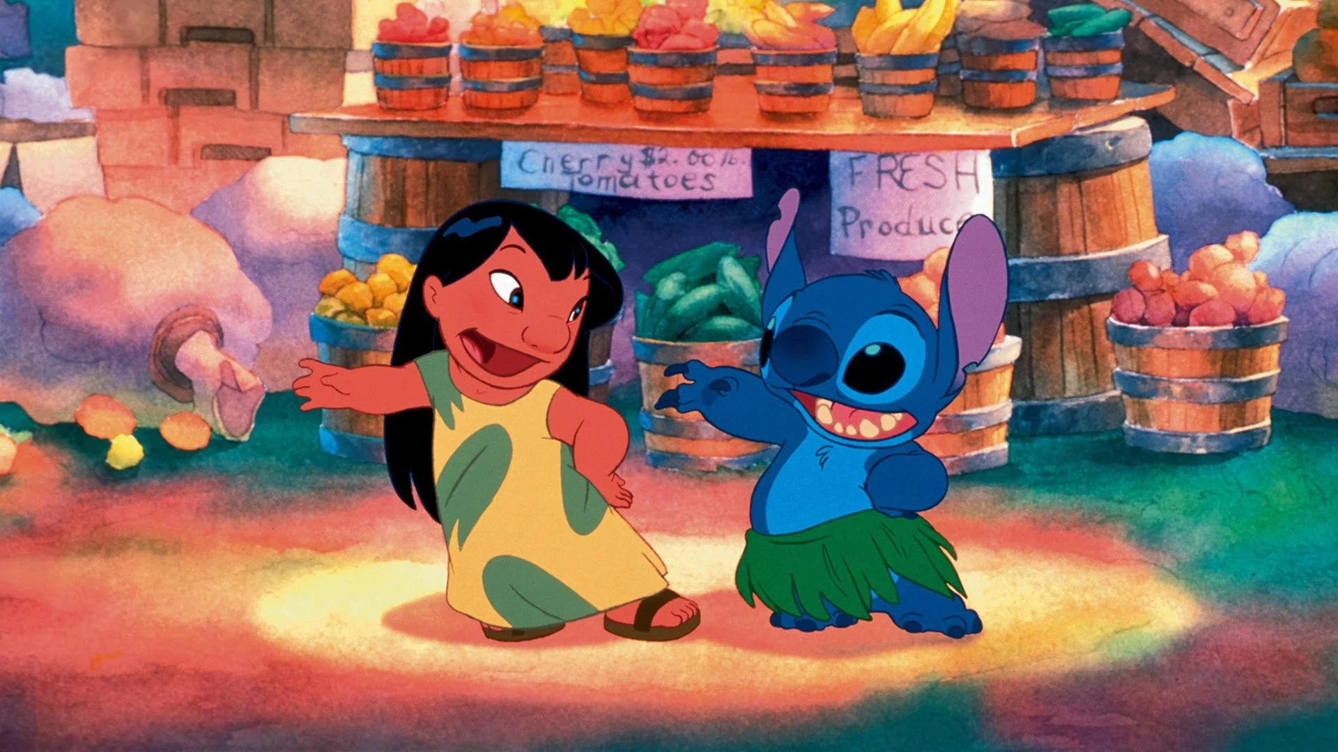 Backdrop de Lilo y Stitch