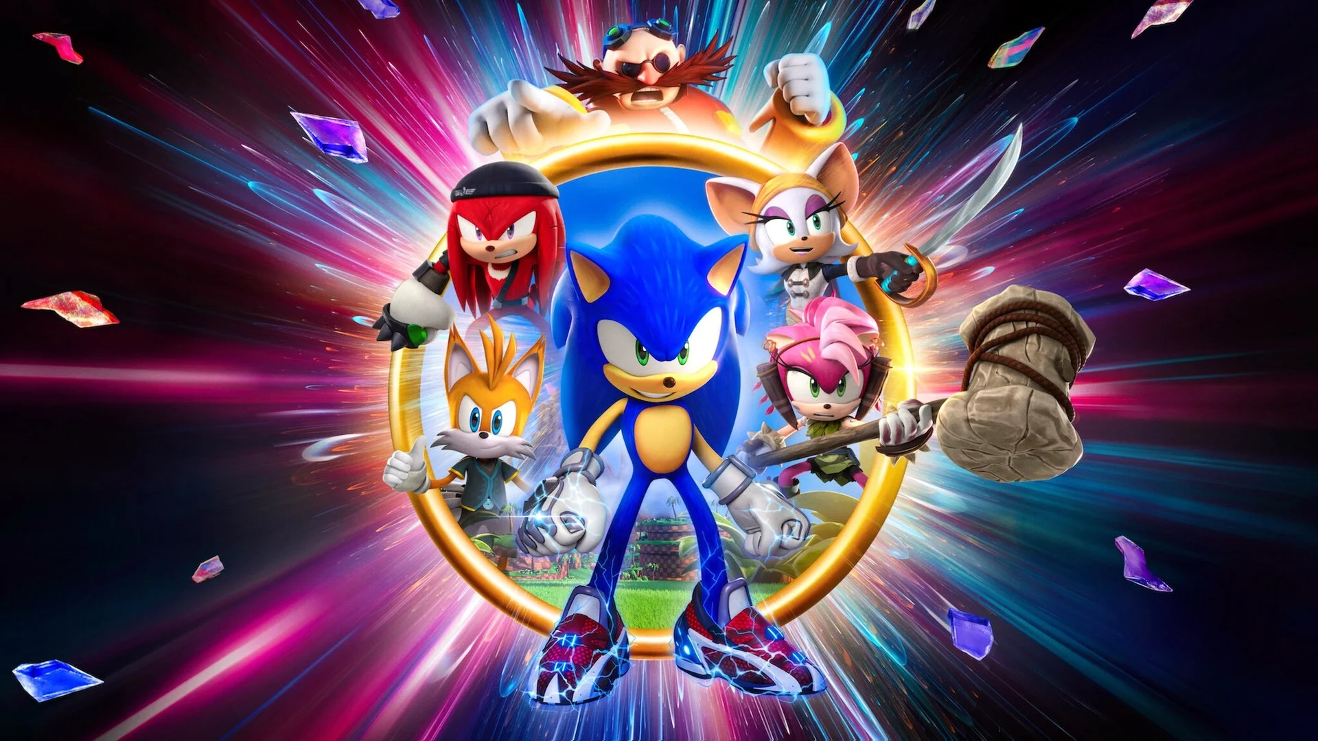 Backdrop de Sonic Prime