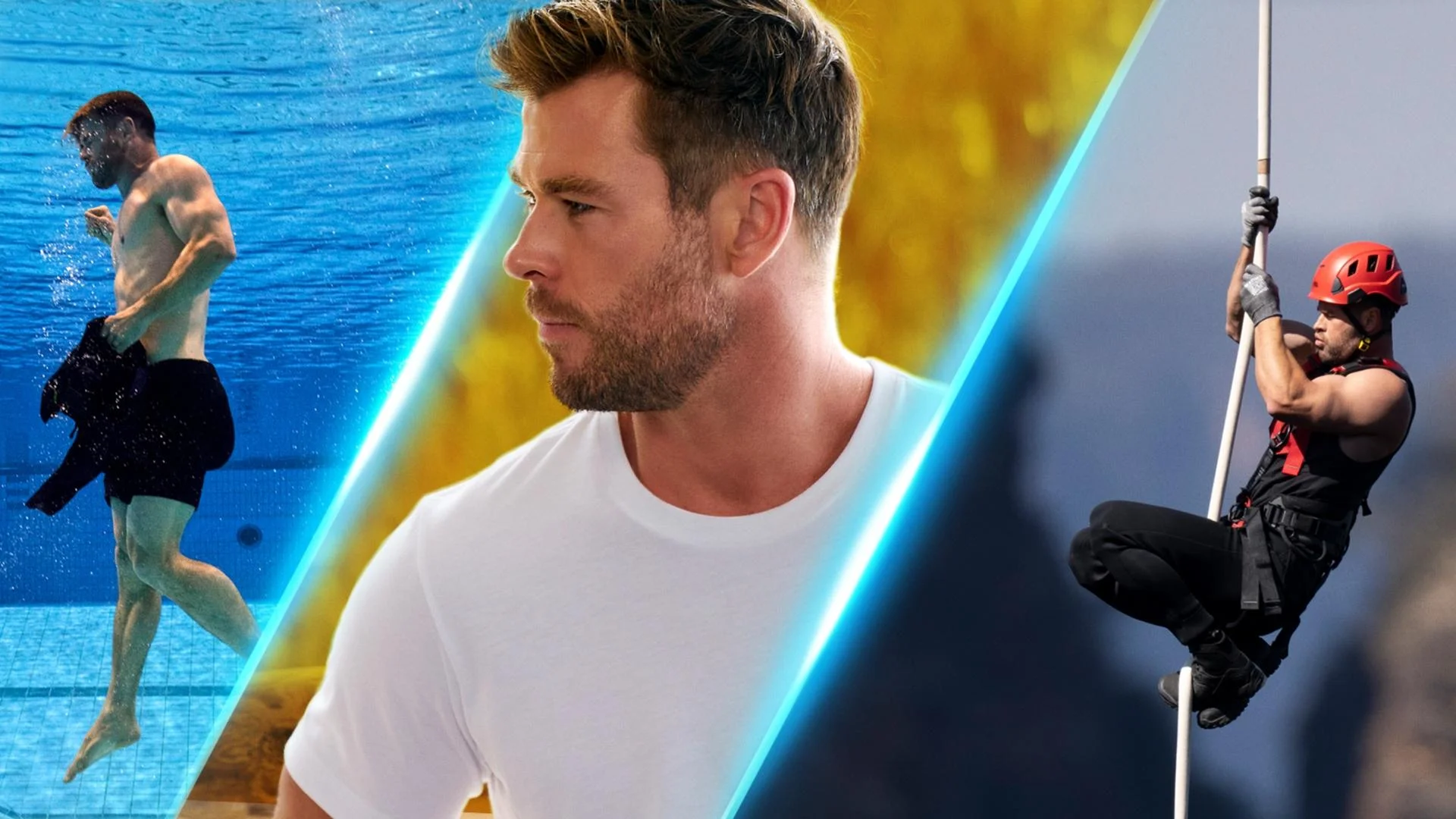 Backdrop de Sin límites con Chris Hemsworth