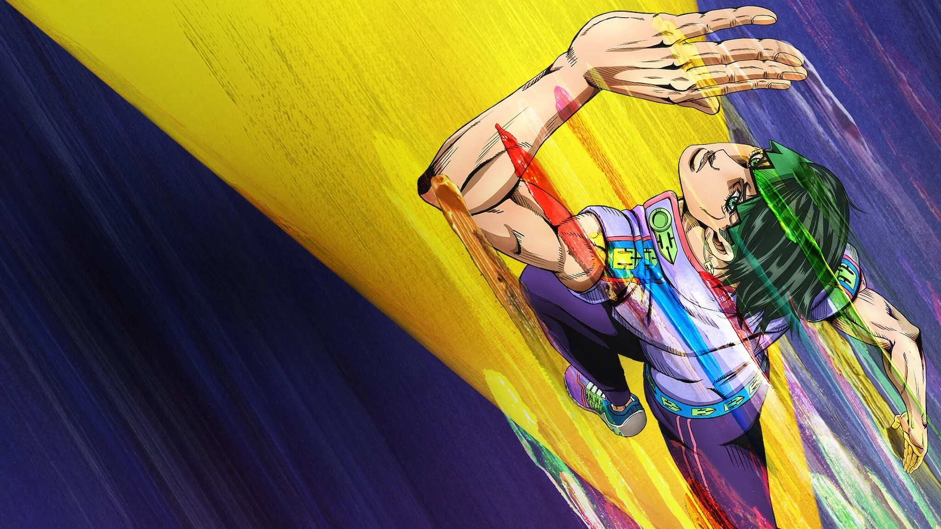 Backdrop de Así habló Kishibe Rohan