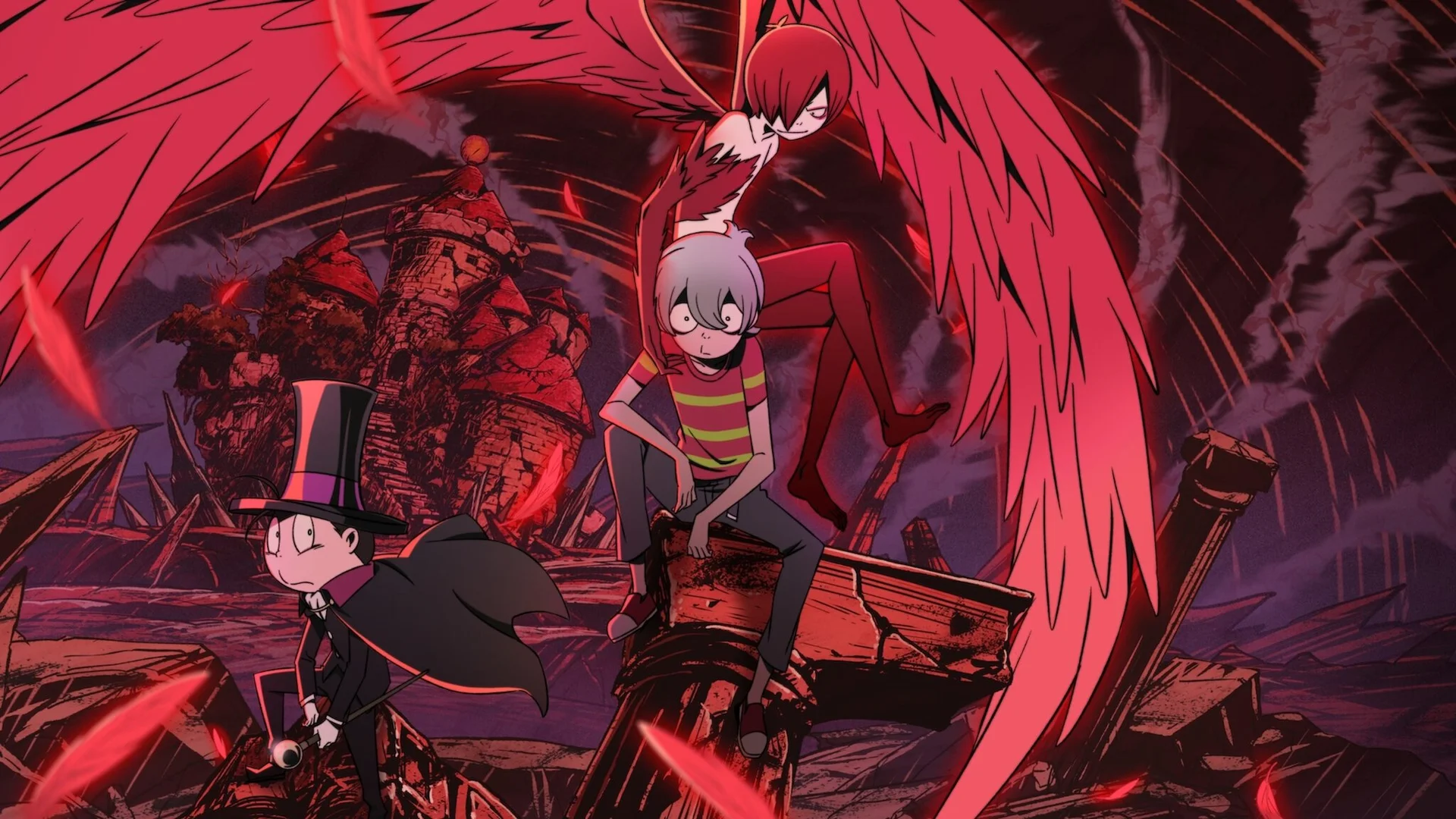 Backdrop de Akuma-kun