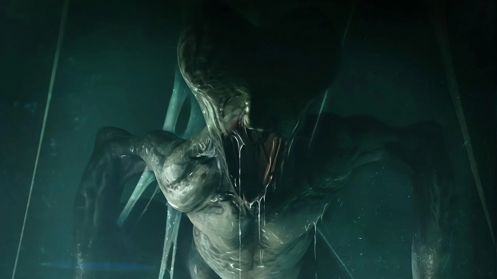 Backdrop de Parásito oscuro