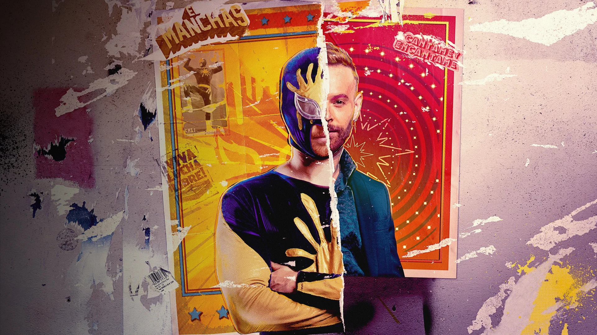 Backdrop de Máscara contra Caballero