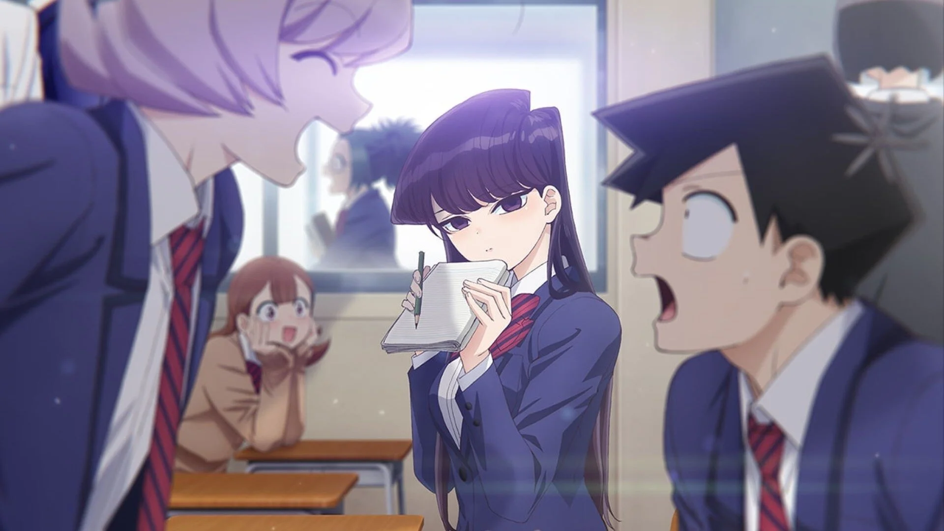 Backdrop de Komi-san no puede comunicarse