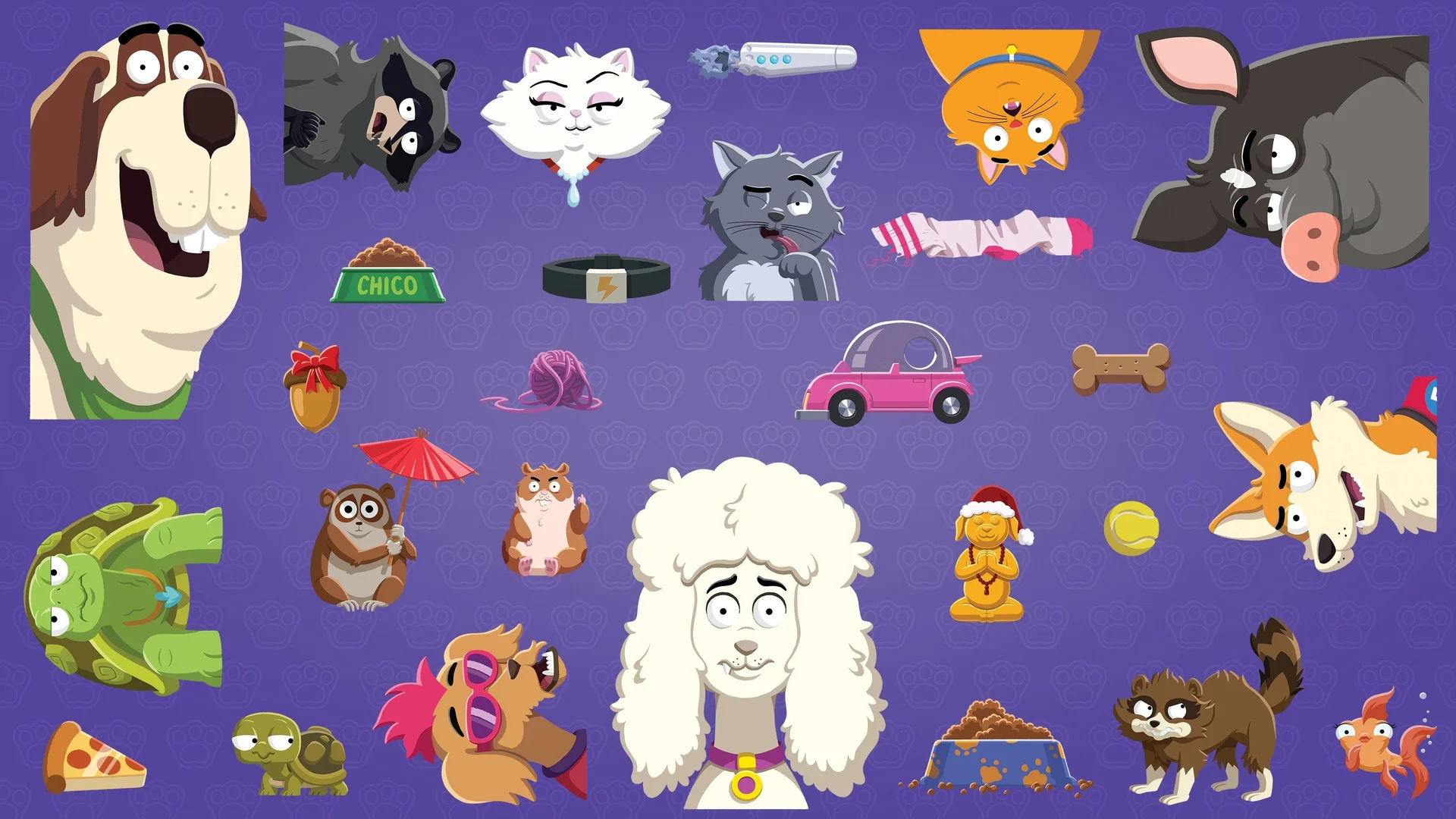 Backdrop de HouseBroken