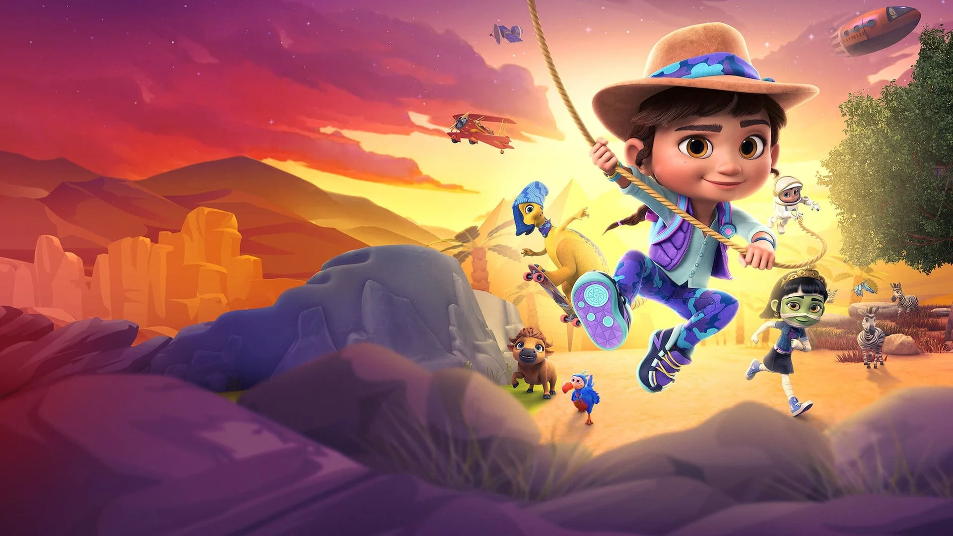 Backdrop de Ridley Jones