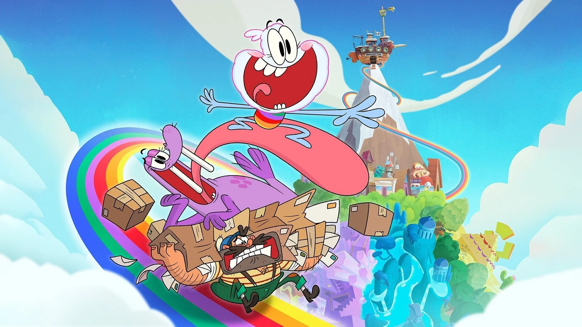 Backdrop de Middlemost Post