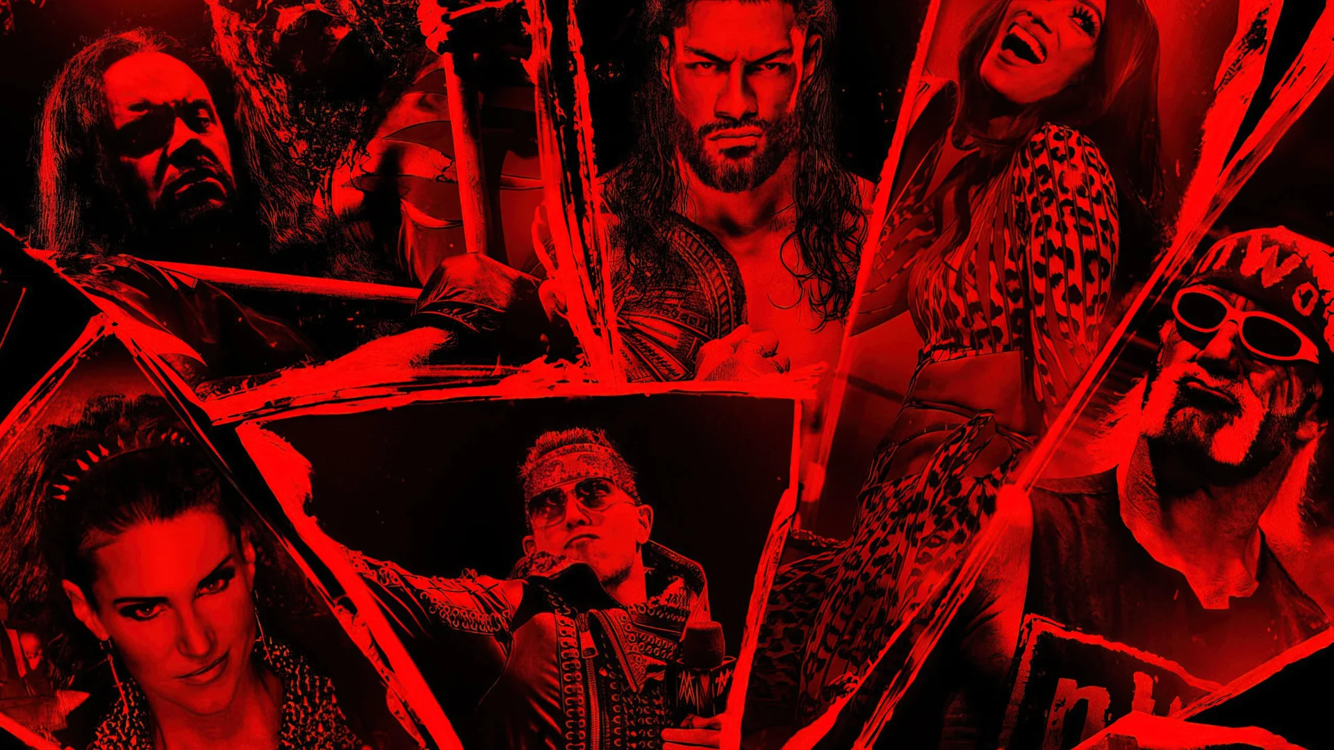 Backdrop de WWE Evil