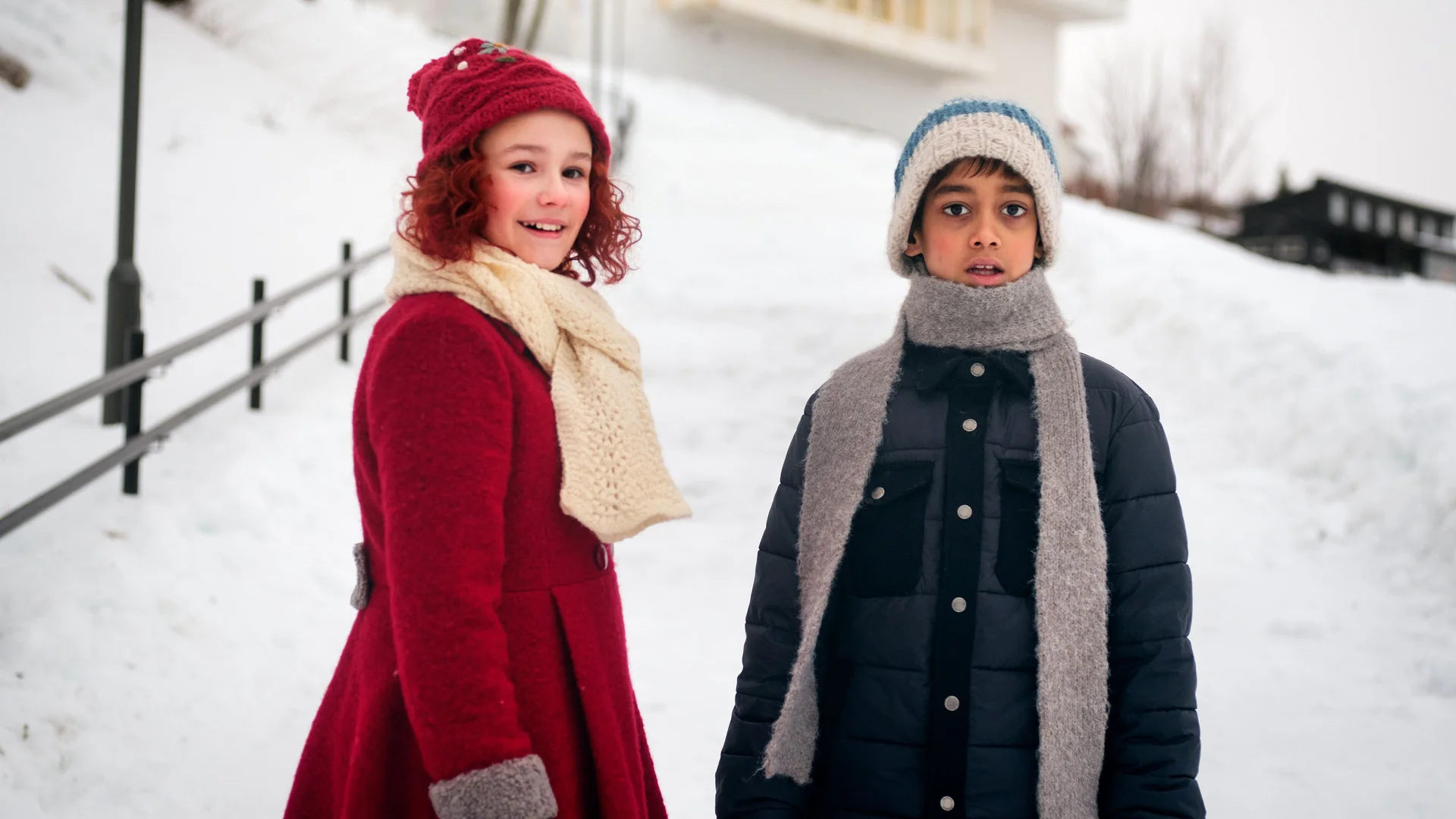 Backdrop de La hermana de nieve