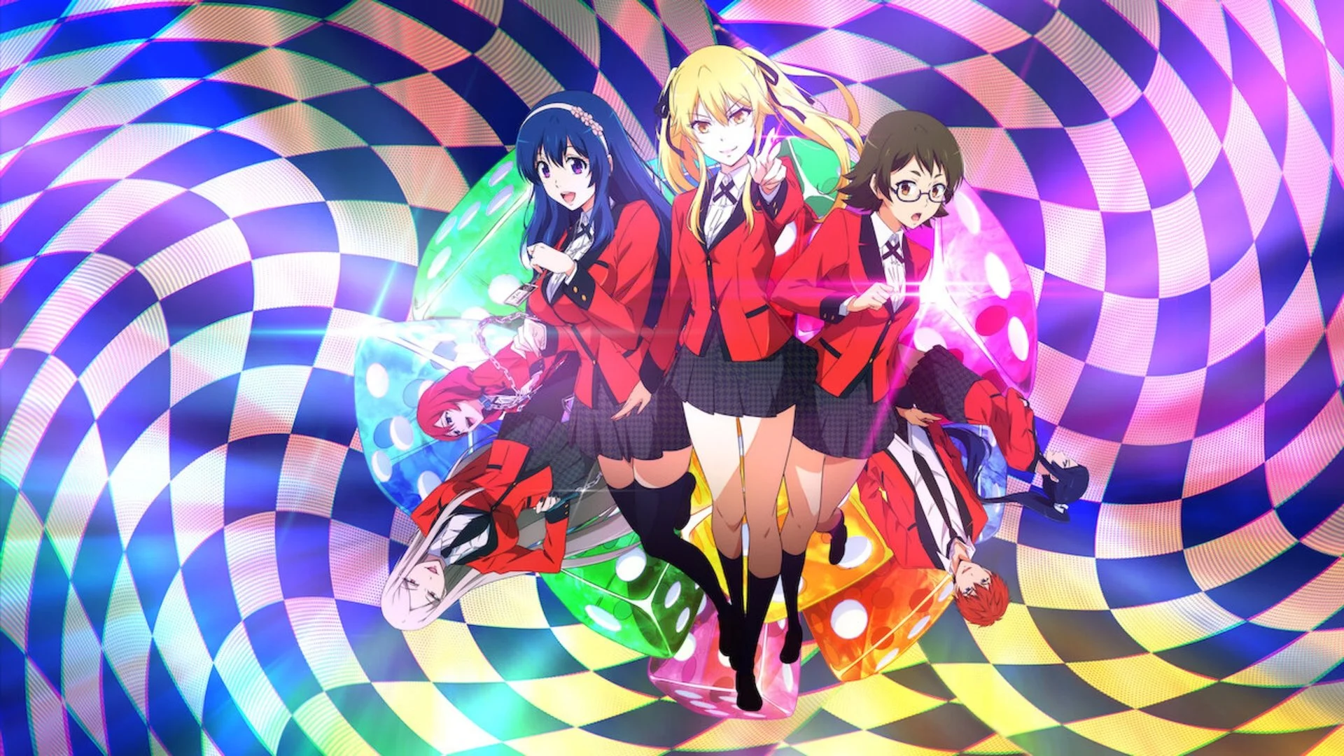 Backdrop de Kakegurui Twin