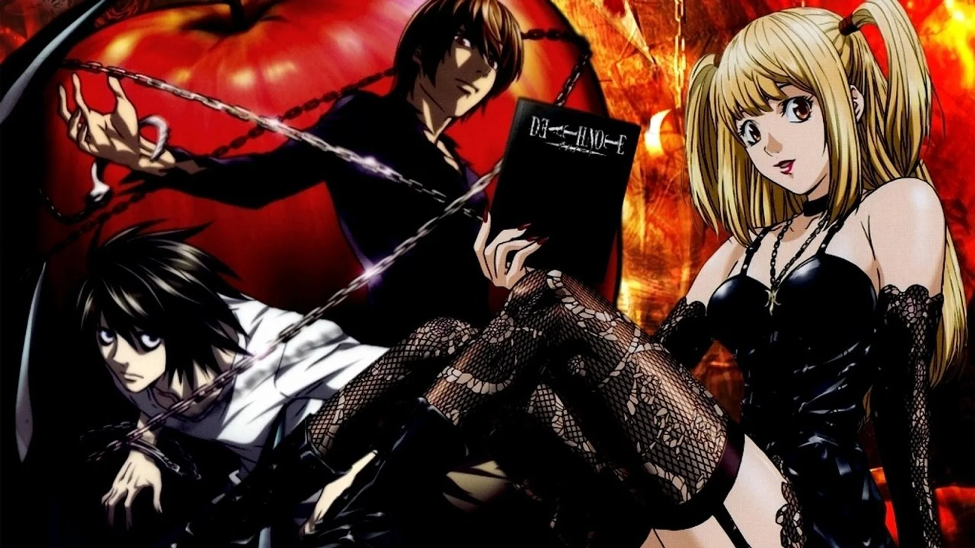 Backdrop de Death Note