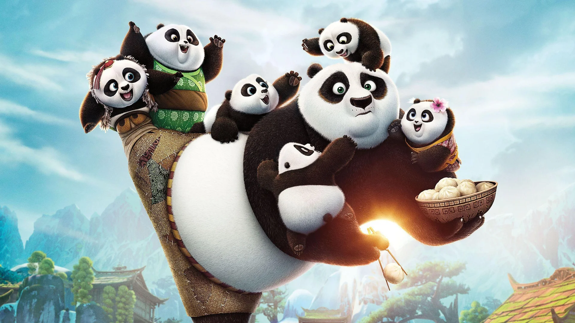 Backdrop de Kung Fu Panda 3