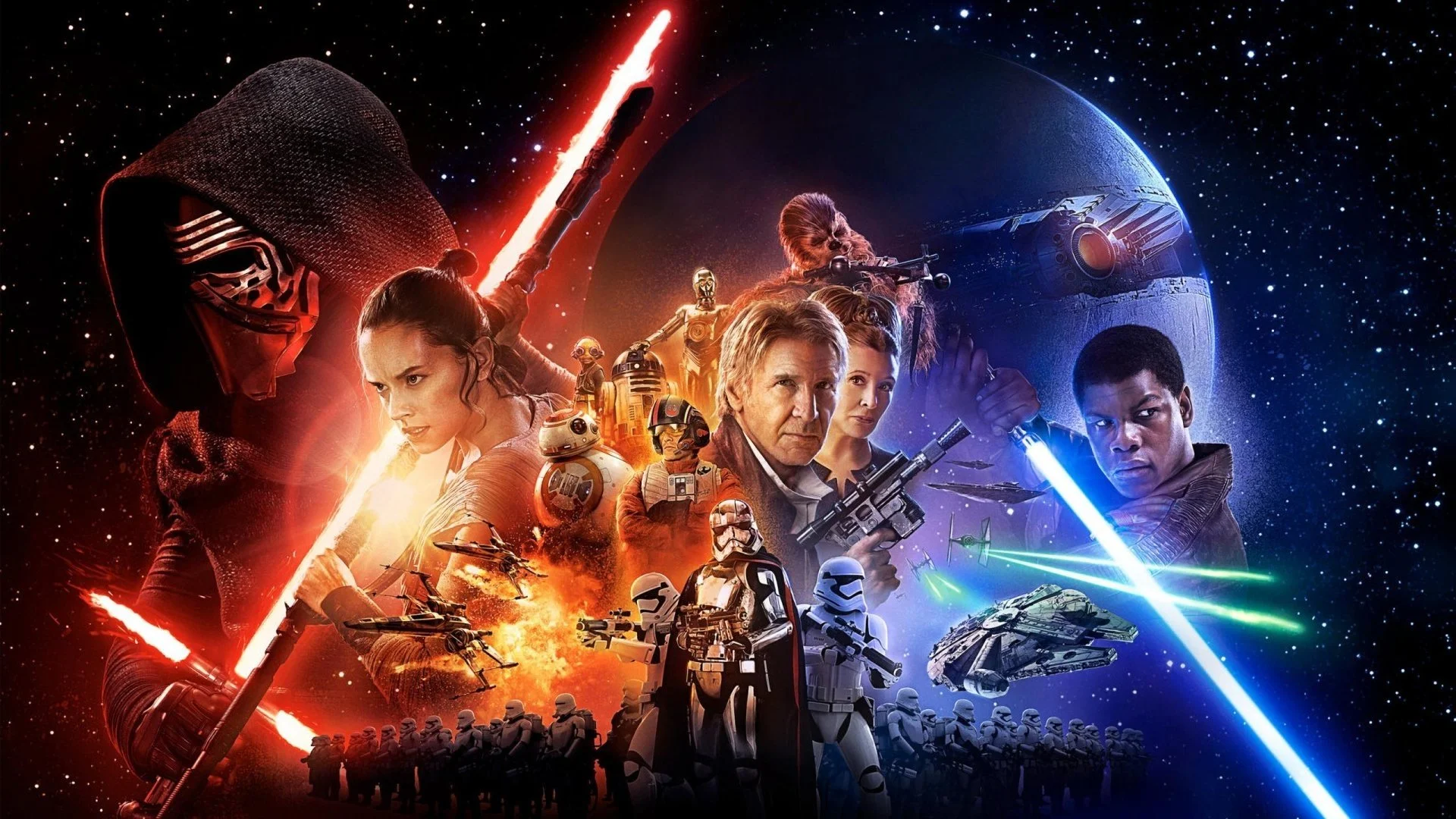 Backdrop de Star Wars: El despertar de la fuerza