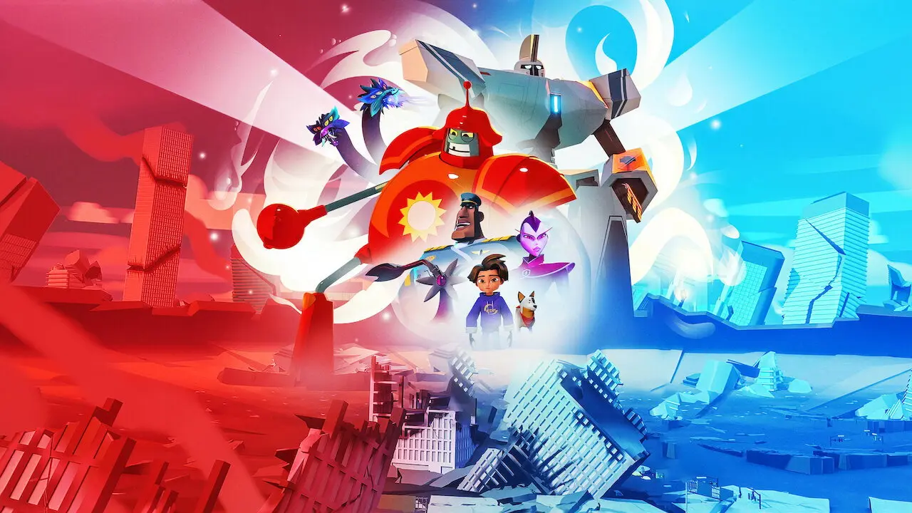 Hermanos robots supergigantes