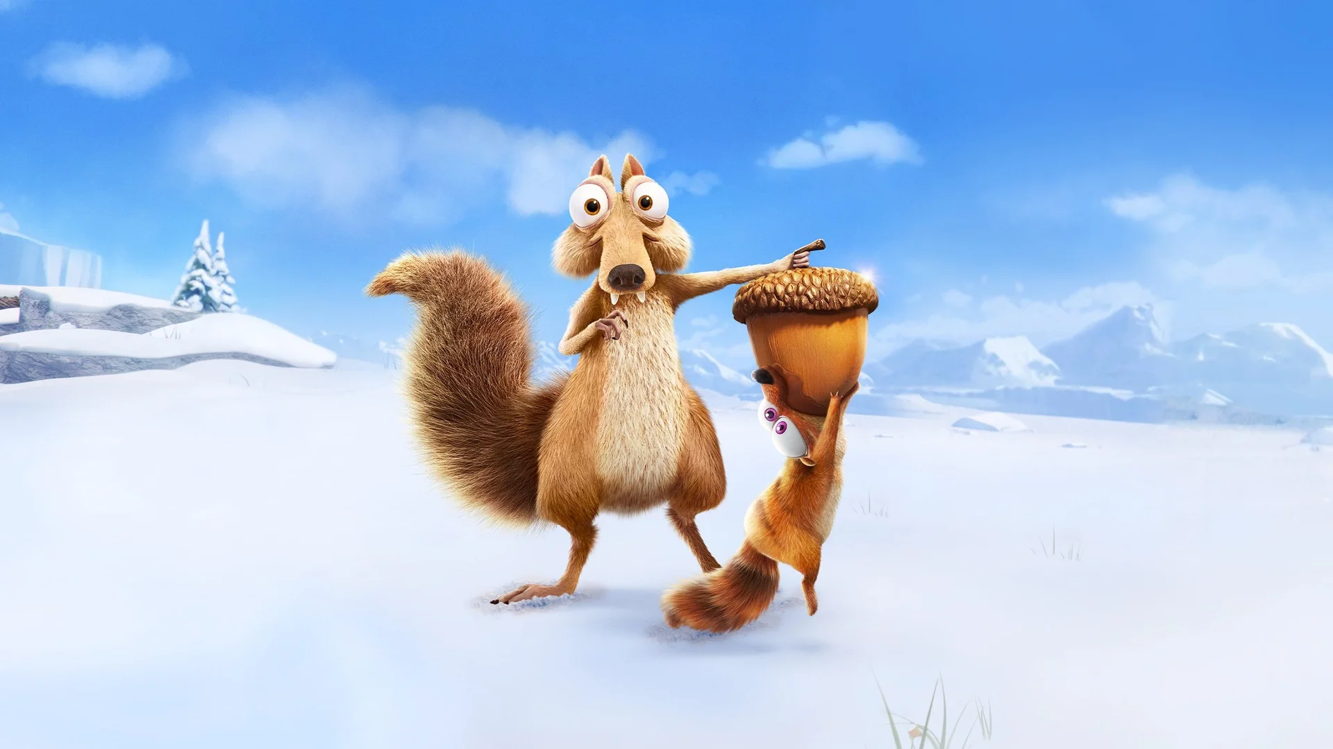 Backdrop de La era de hielo: Las aventuras de Scrat