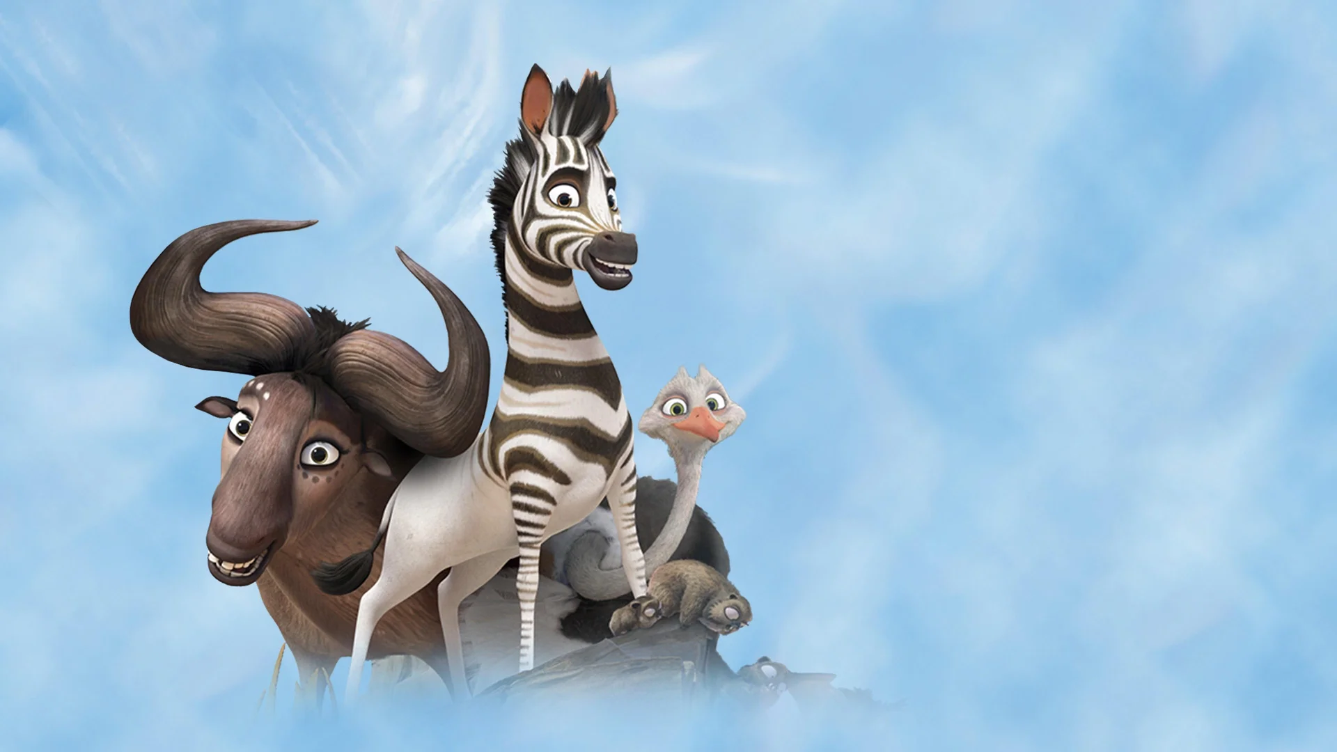 Backdrop de Khumba – La Cebra Sin Rayas