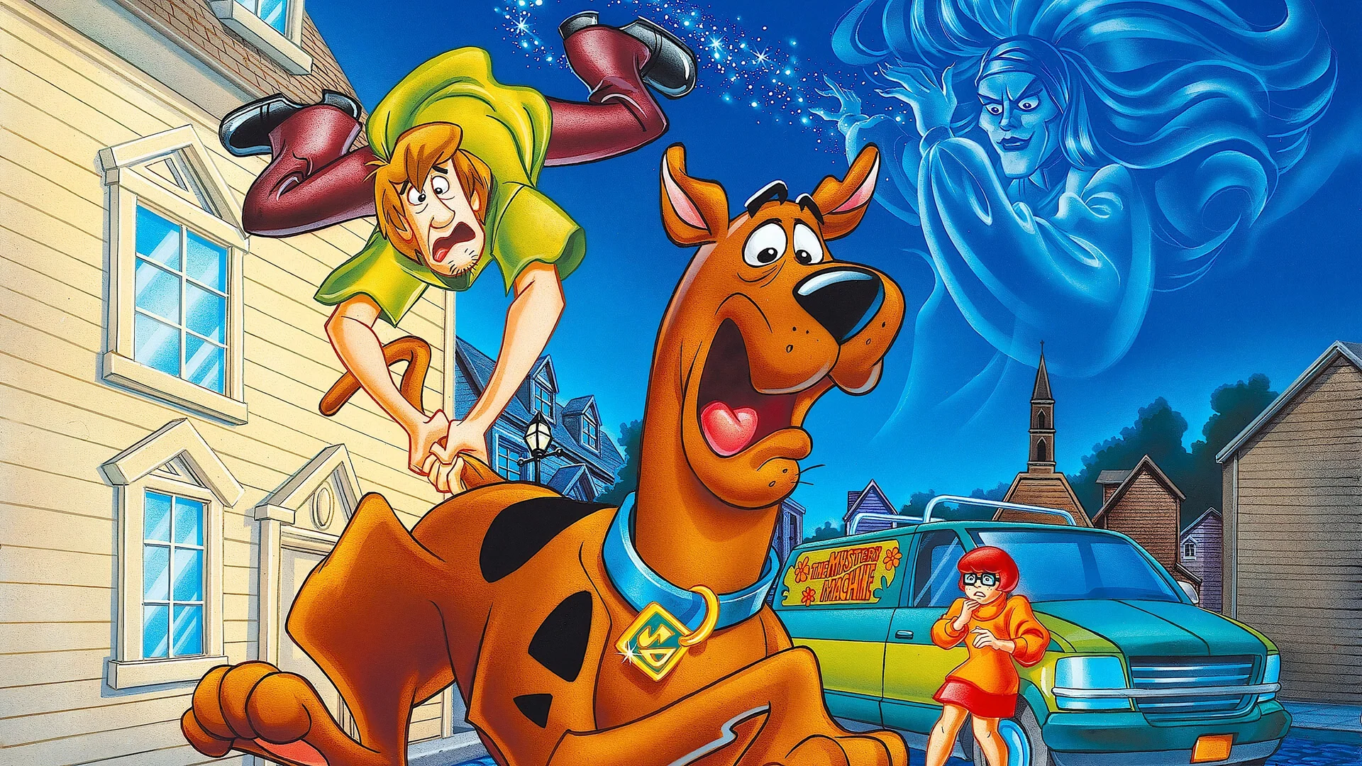 Backdrop de Scooby-Doo y el fantasma de la bruja