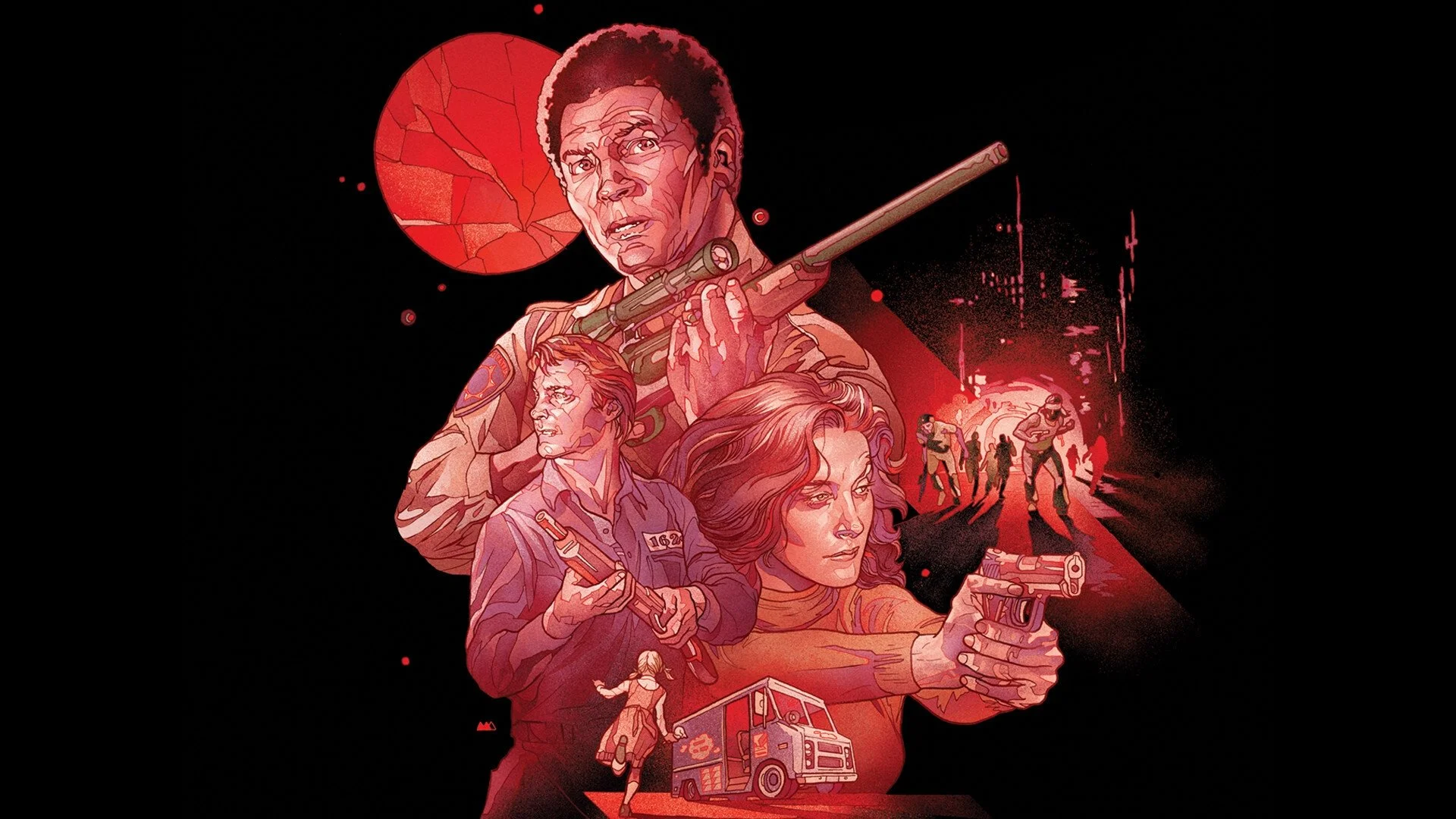 Backdrop de Asalto al presidio 13