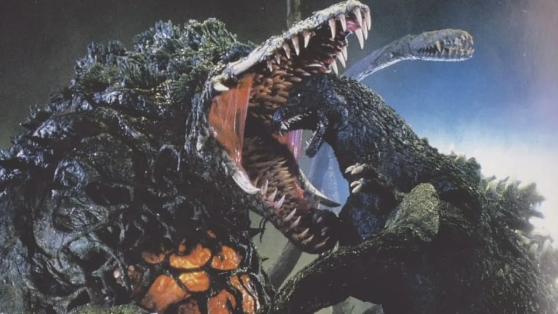 Backdrop de Godzilla contra Biollante