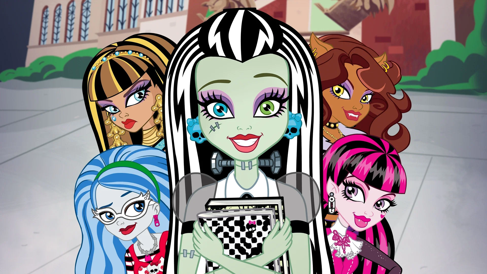 Backdrop de Monster High: Alguien nuevo en Monster High