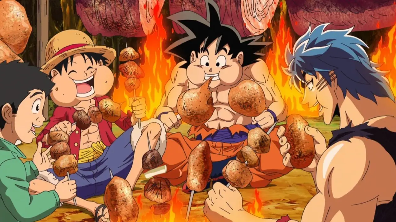 Dragon Ball: Toriko One Piece Y DBZ Especial colaboracion