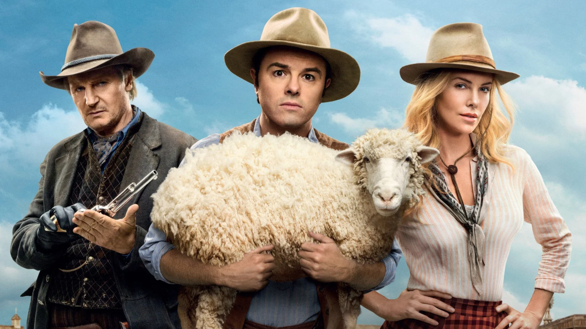 Backdrop de Pueblo chico, pistola grande