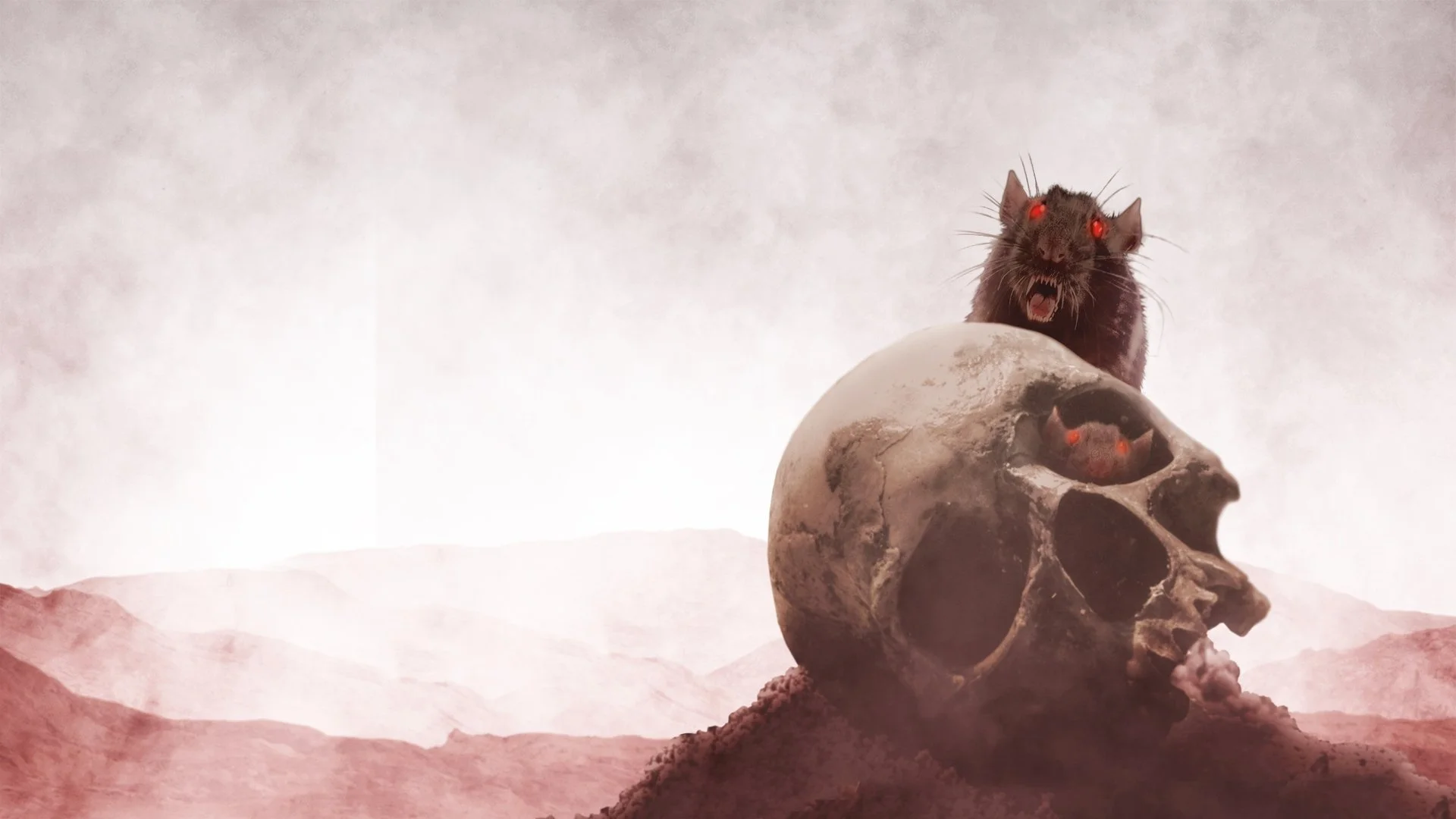 Backdrop de Las Tumbas Malditas