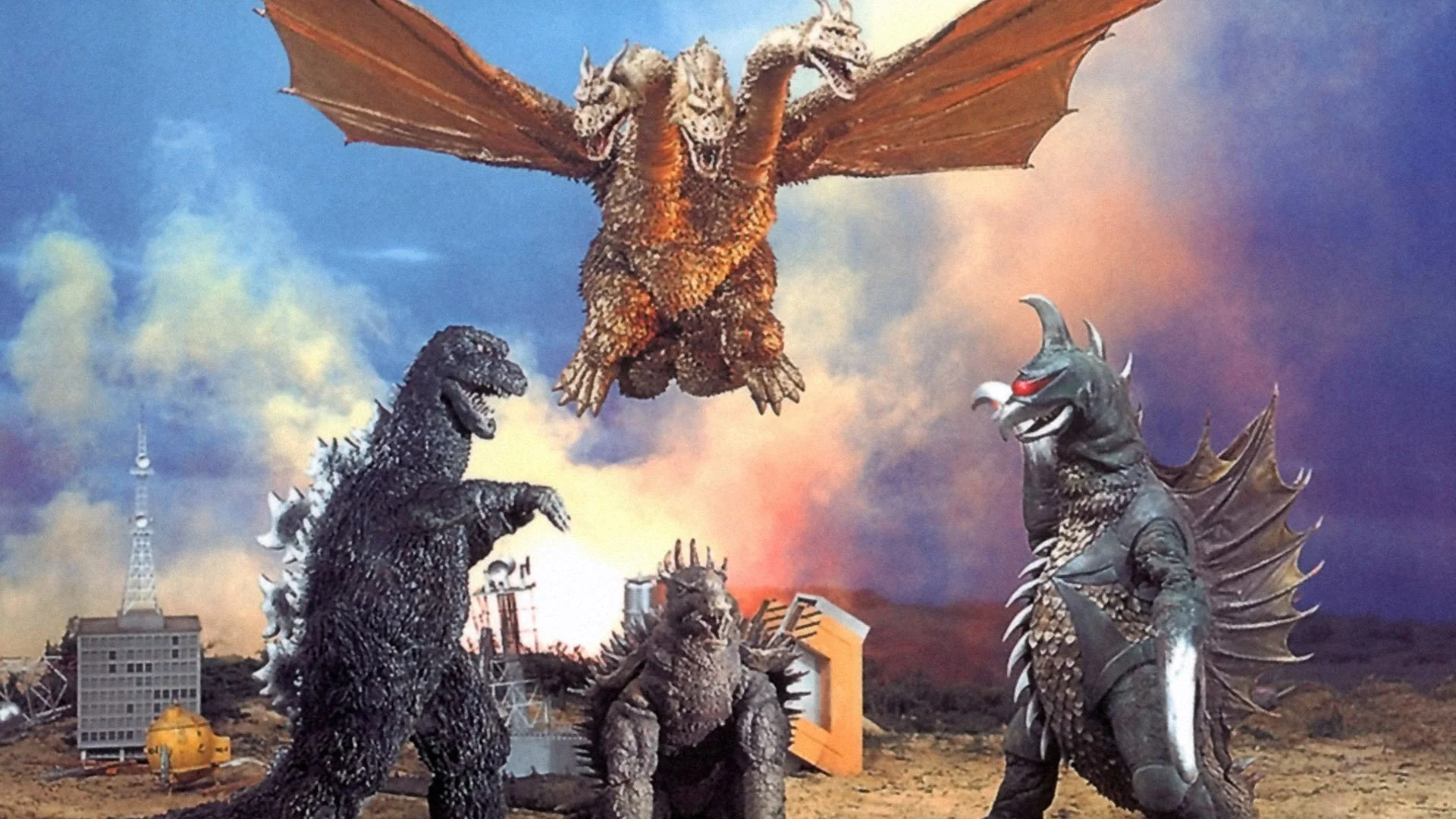 Backdrop de Godzilla vs. Gigan