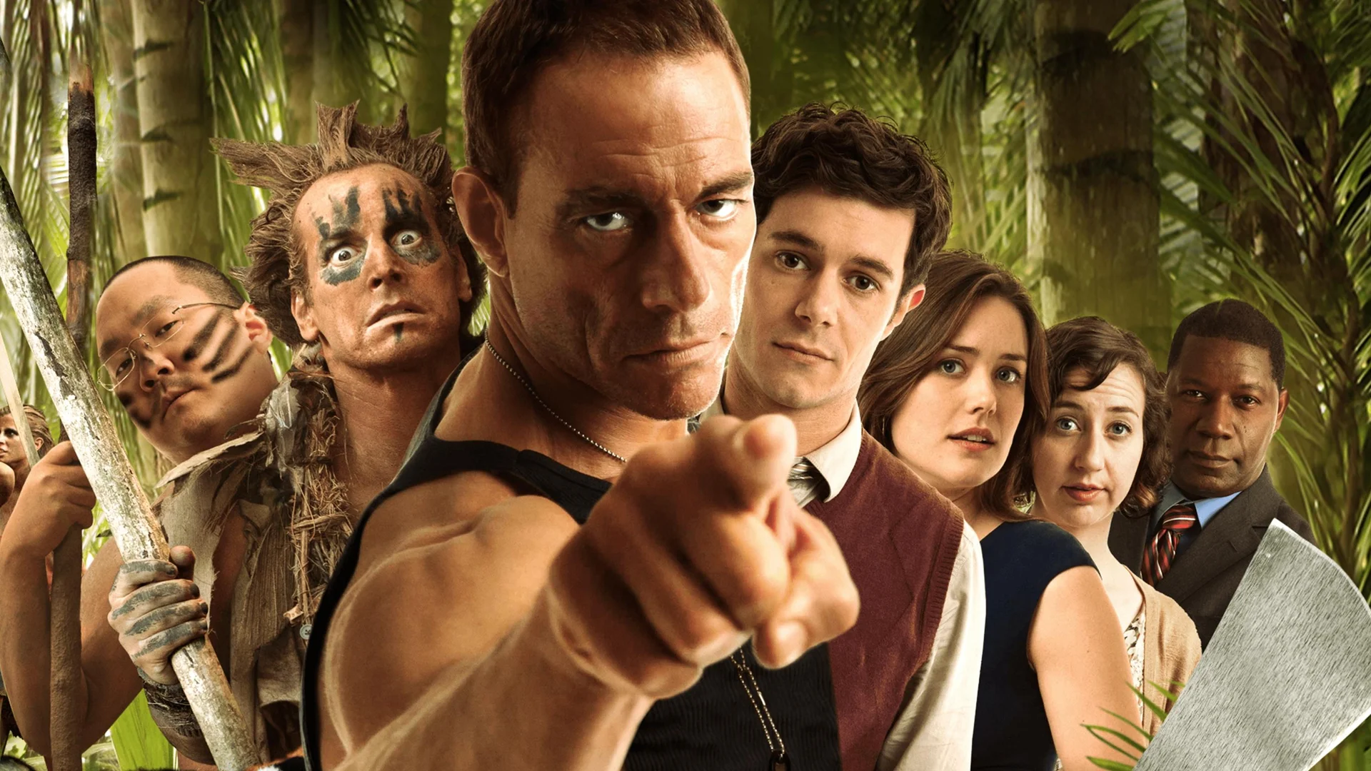 Backdrop de Bienvenidos a la jungla