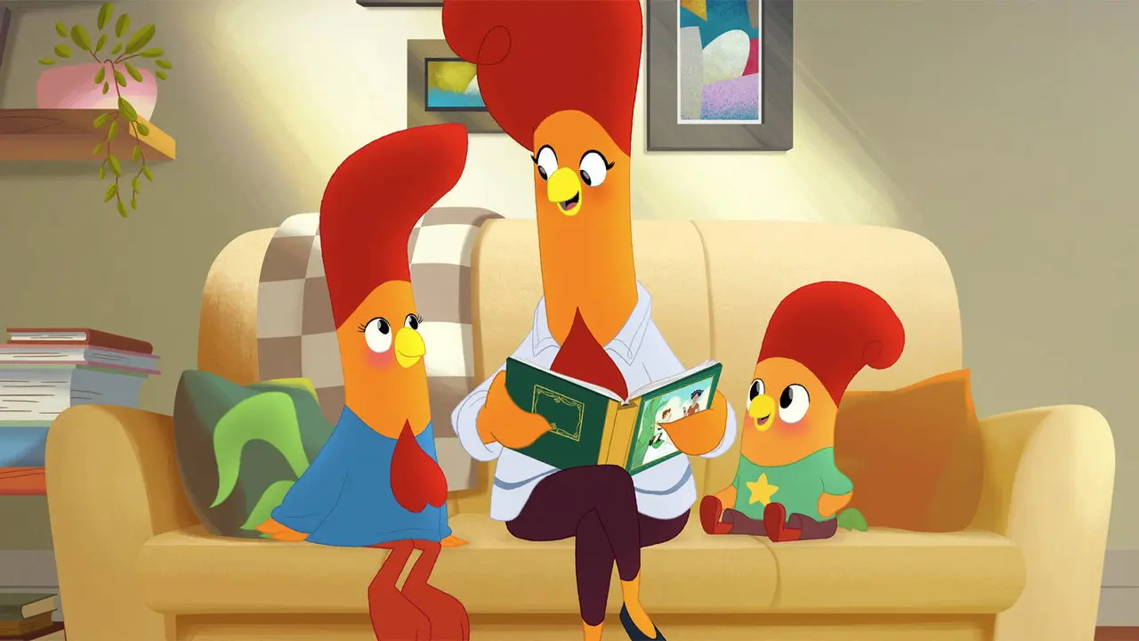 ¡No interrumpas, gallinita!