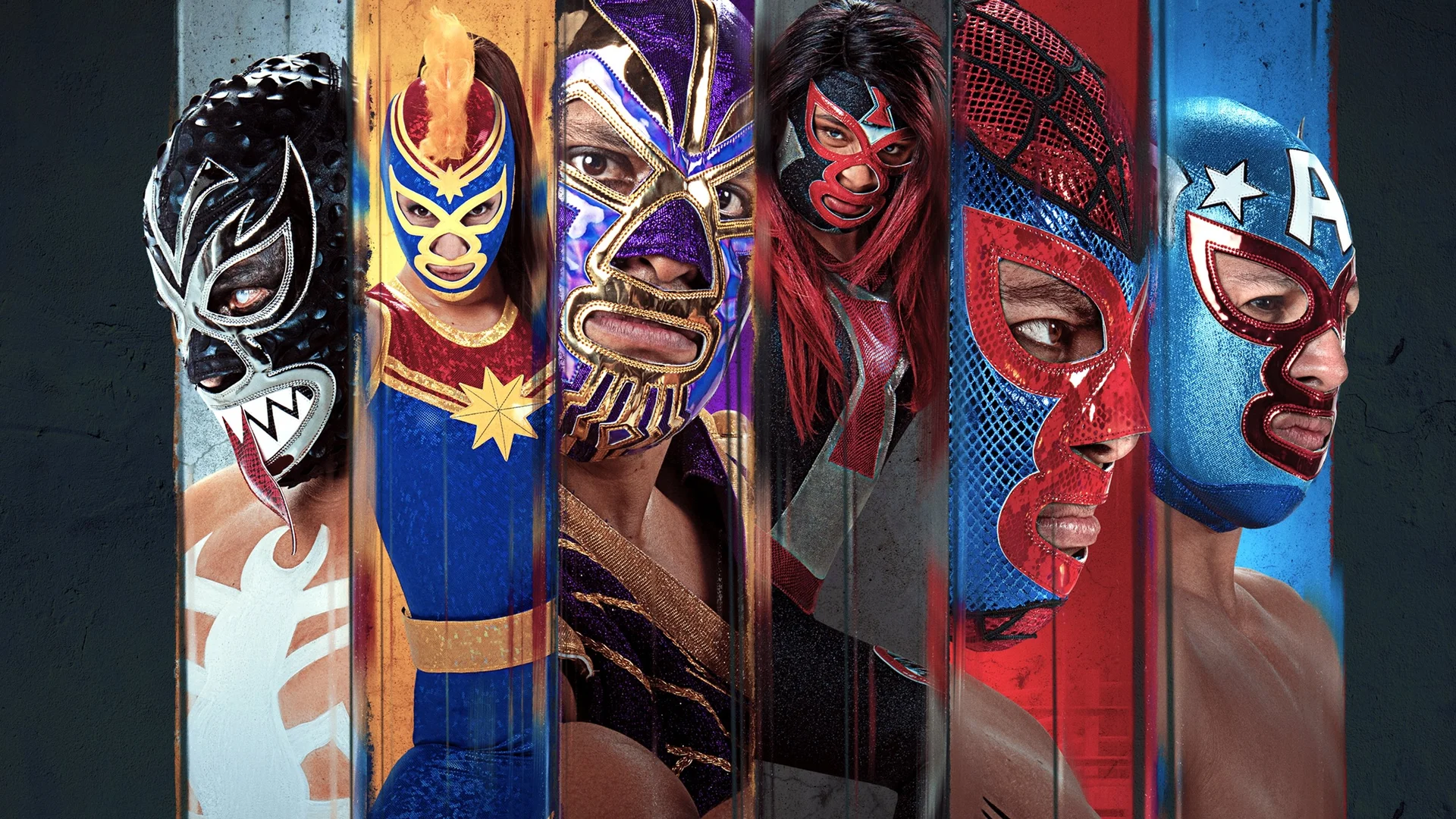 Backdrop de Marvel Lucha Libre Edition: El origen de la máscara