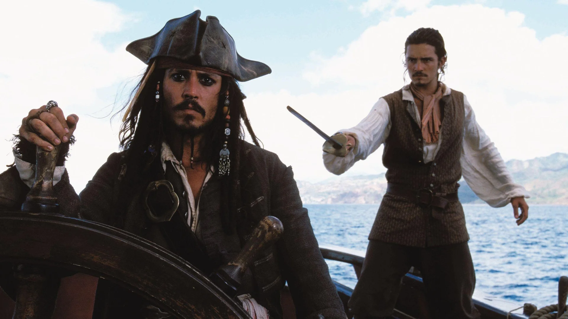 Backdrop de Piratas del Caribe: La Maldición del Perla Negra